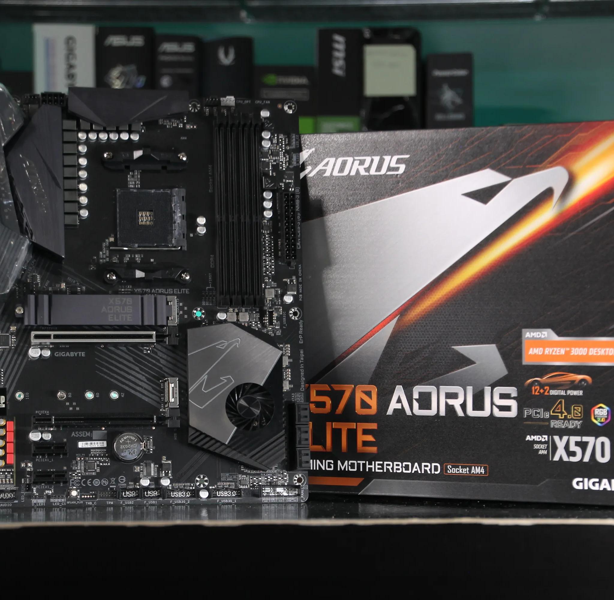 Gigabyte X570 AORUS Elite ATX AM4 Motherboard