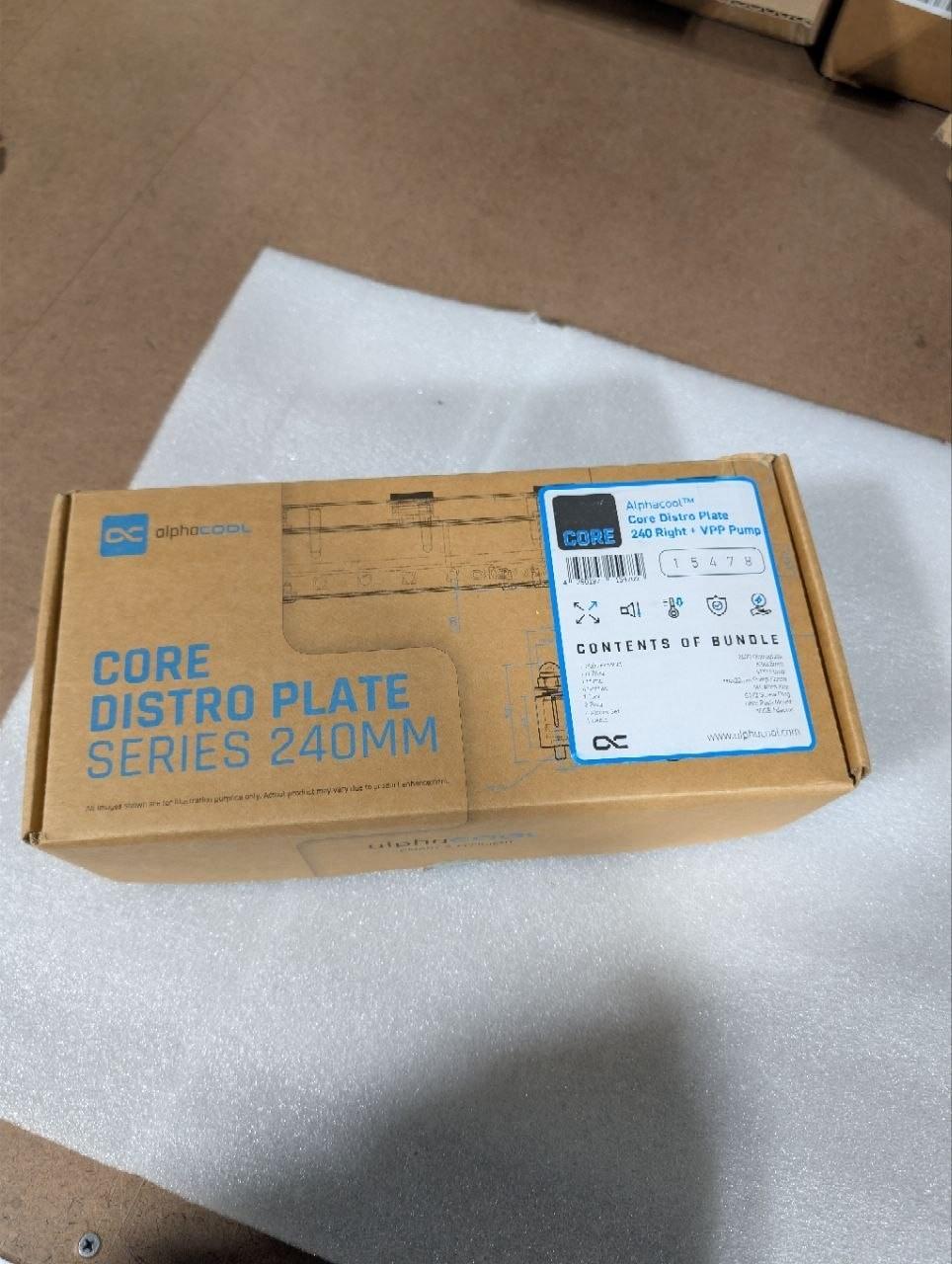 Alphacool Core Distro Plate 240 Right with VPP Pump (15478)