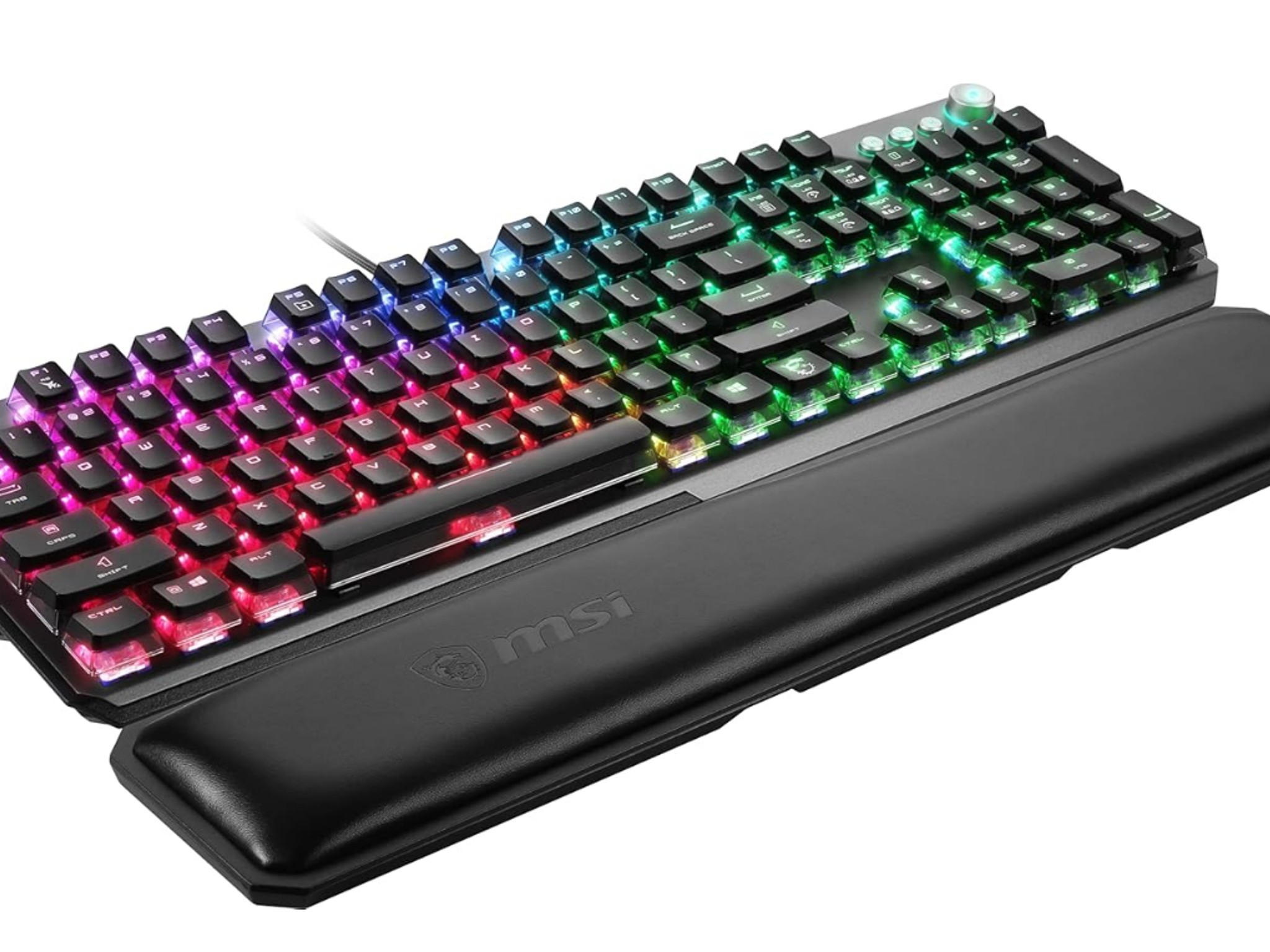 (BNIB) MSI Vigor GK71 Sonic Blue US Mechanical RGB Gaming Keyboard