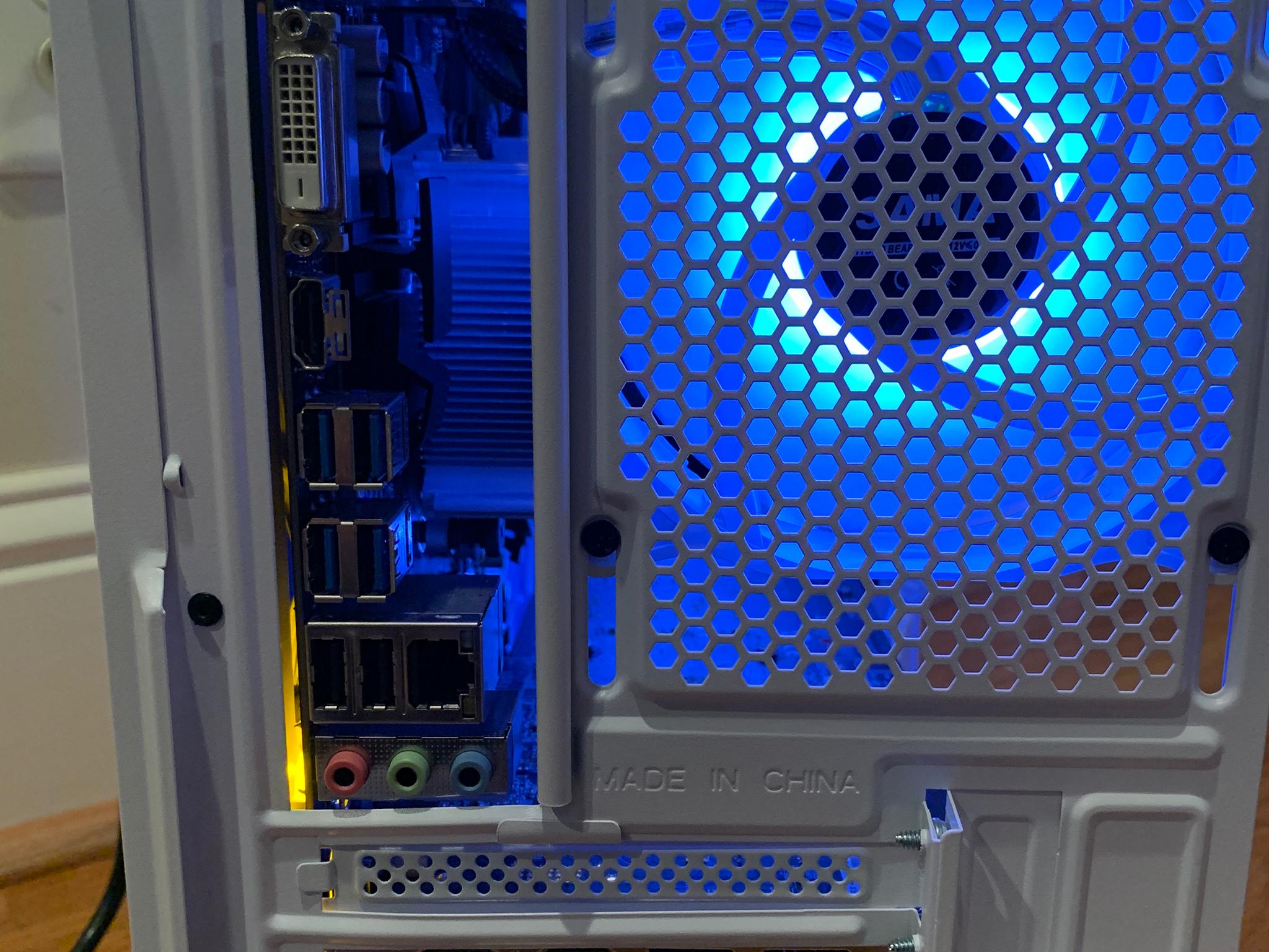 RYZEN 5 1600 RX 480 FORTNITE READY 16GB RAM 1000GB SSD ARGB CUSTOM WINDOWS 10 PC