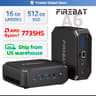 🔷 Firebat A6 Mini PC | AMD Ryzen 7 7735HS | 16 GB LPDDR5 | 512 GB SSD
