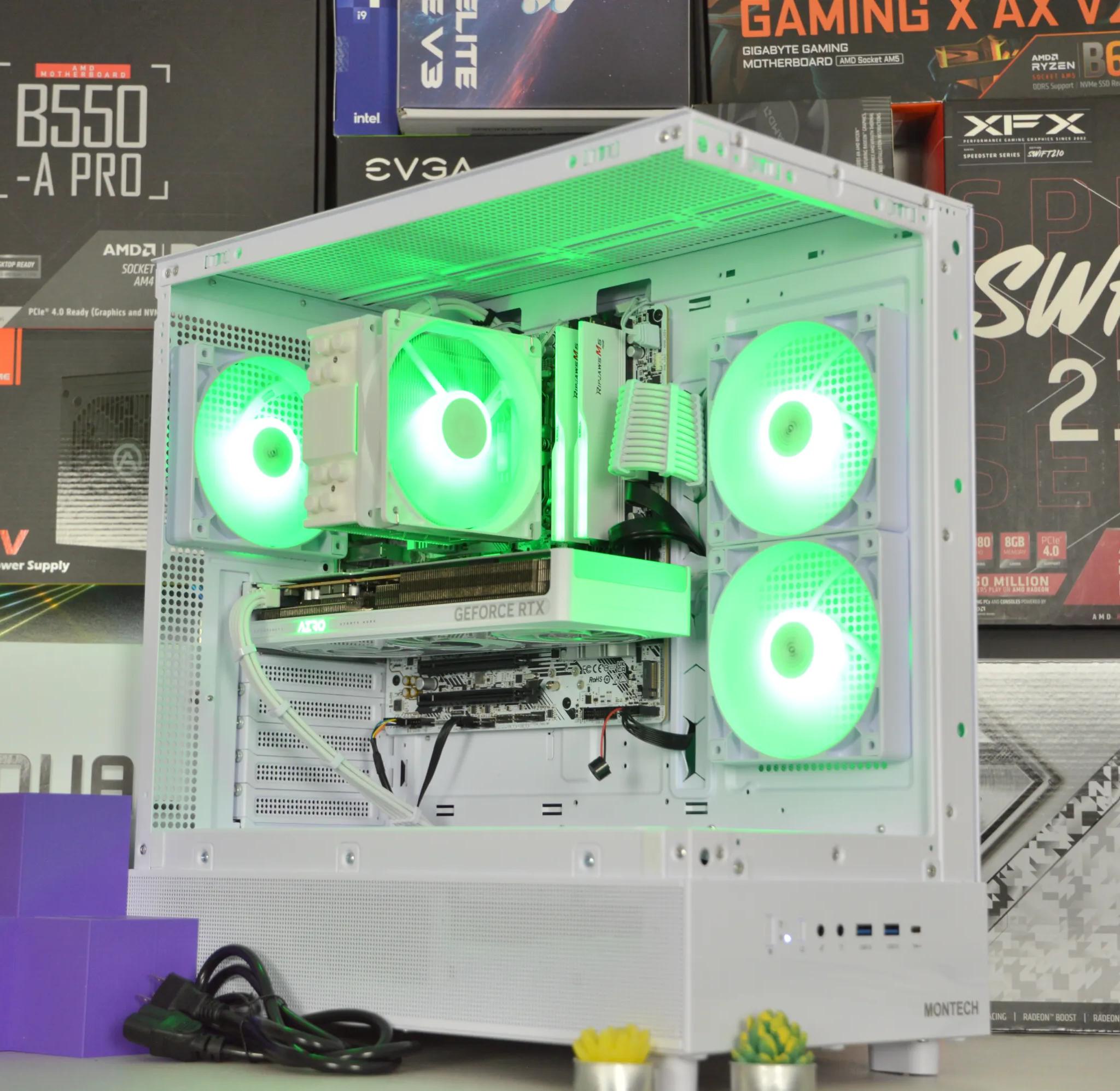 |🌨️White Ocean🌨️| RTX 5060 8GB| Ryzen 5 8400F | 32 GB DDR5 RAM | 1TB NVME SSD |