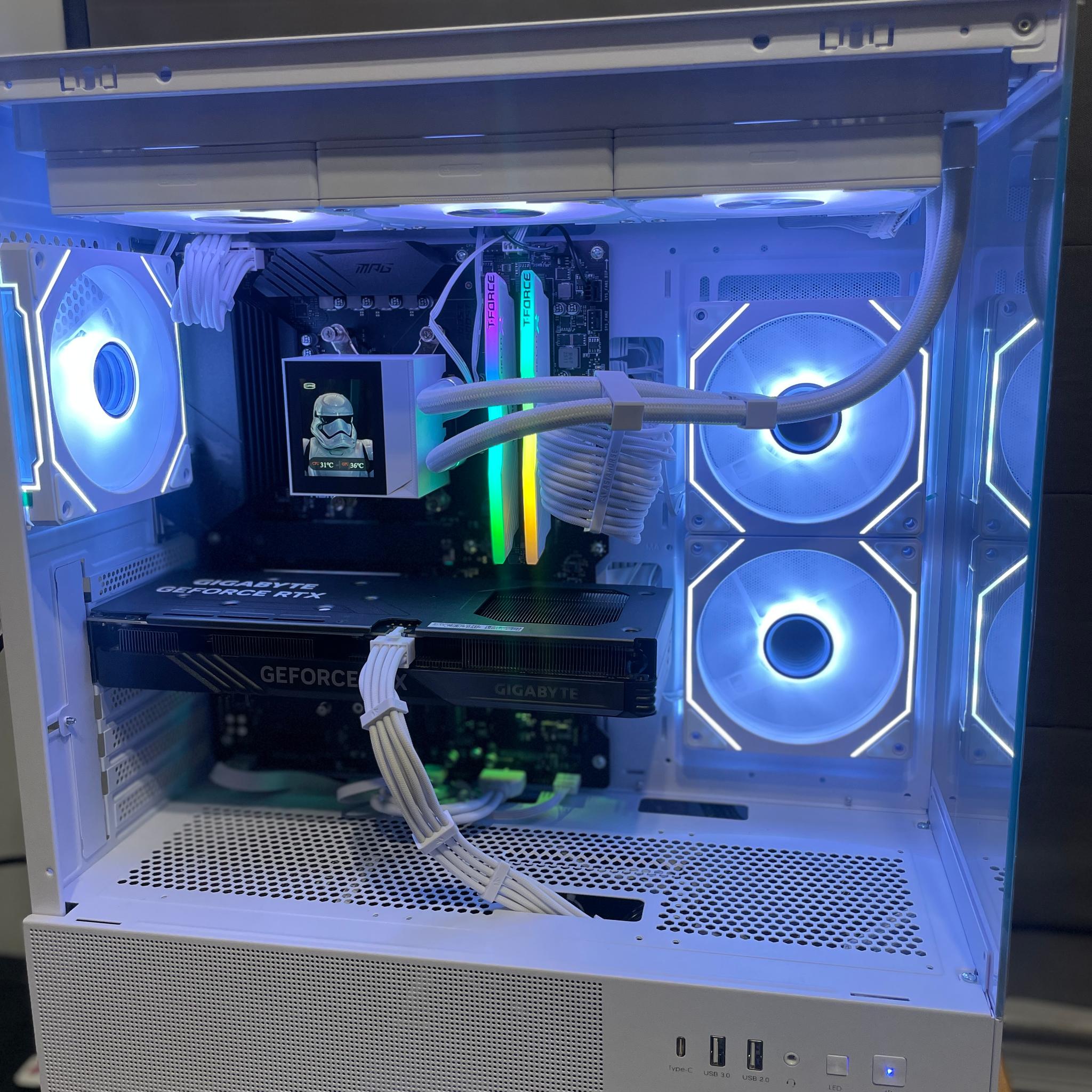⚡🤍 Stormtrooper – RTX 4060 Gaming PC 🤍⚡