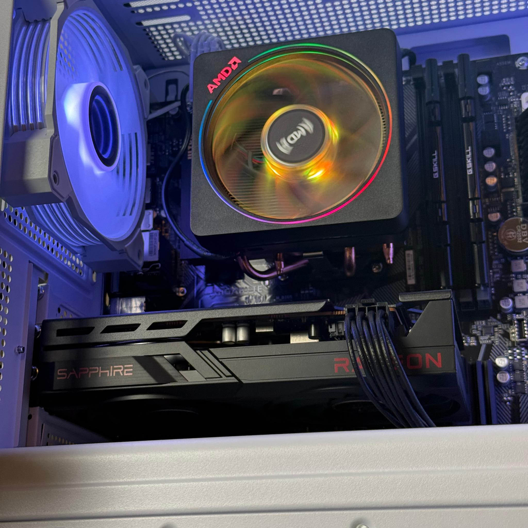 Entry Level Gaming PC | RX 6600 | Ryzen 5 5500 | 16GB DDR4 RAM | 500GB NVME | Windows 11