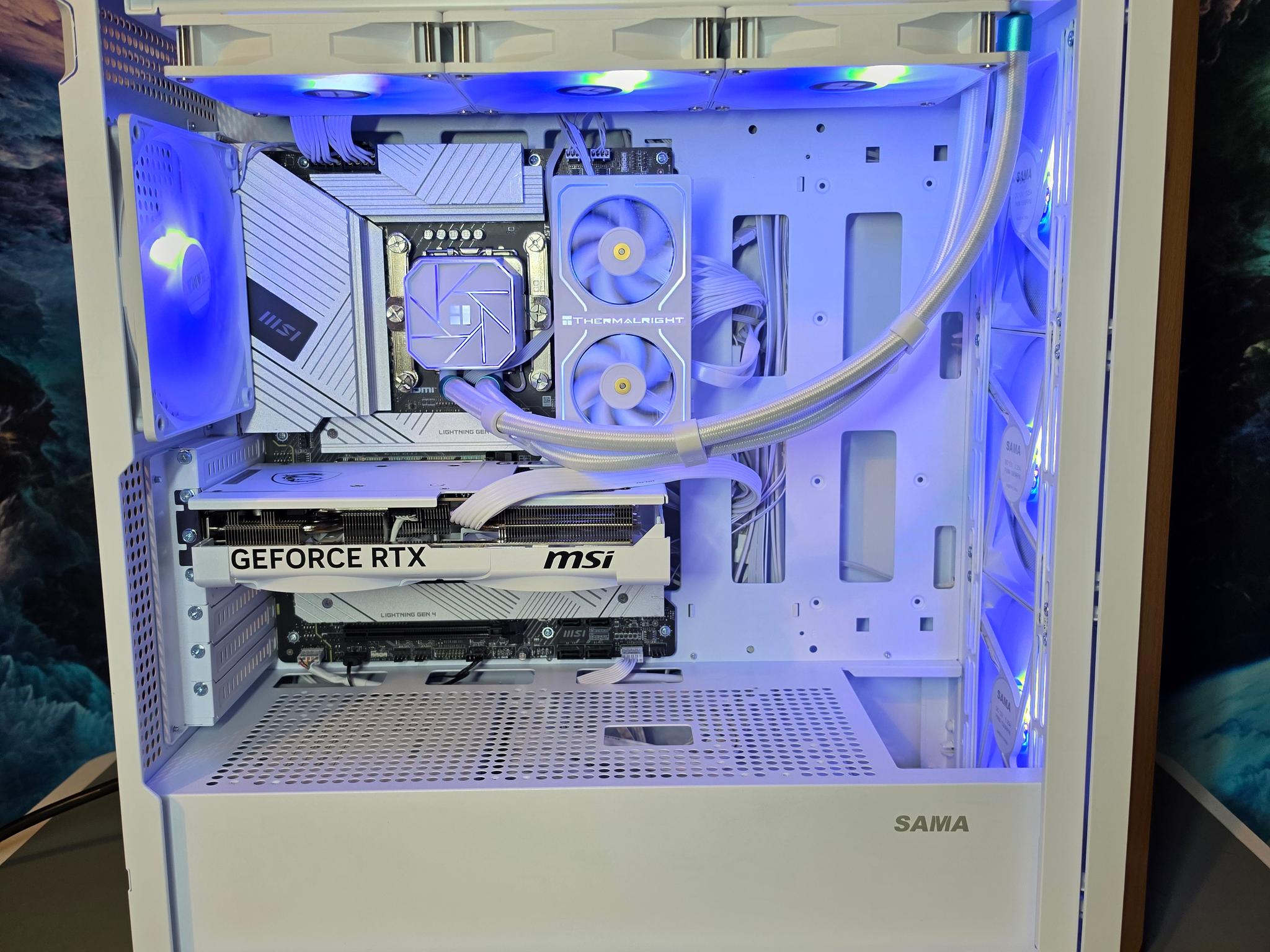 MSI RTX 5070 12gb + Intel Core i7 14700f PC Build #79