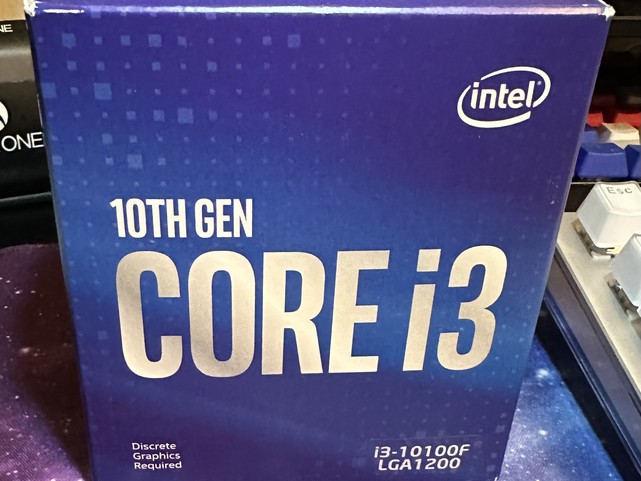 Combo set I3-10100F w/Z490 Gaming Edge WIFI