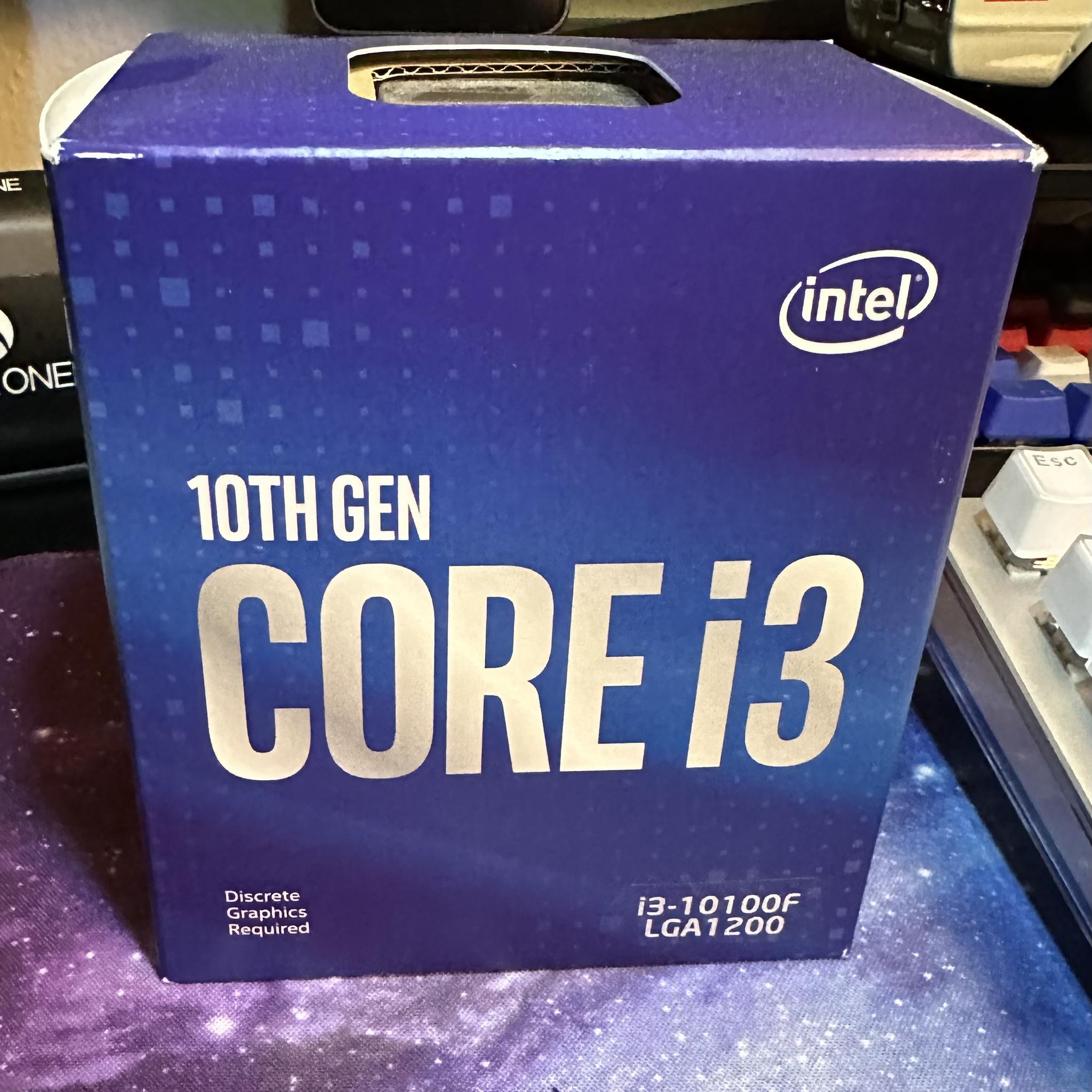 Combo set I3-10100F w/Z490 Gaming Edge WIFI