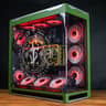 "Hellraiser" - High End Doom Themed Gaming PC - RTX 5080 - Ryzen 7 9800X3D - 64GB RAM - 2TB SSD