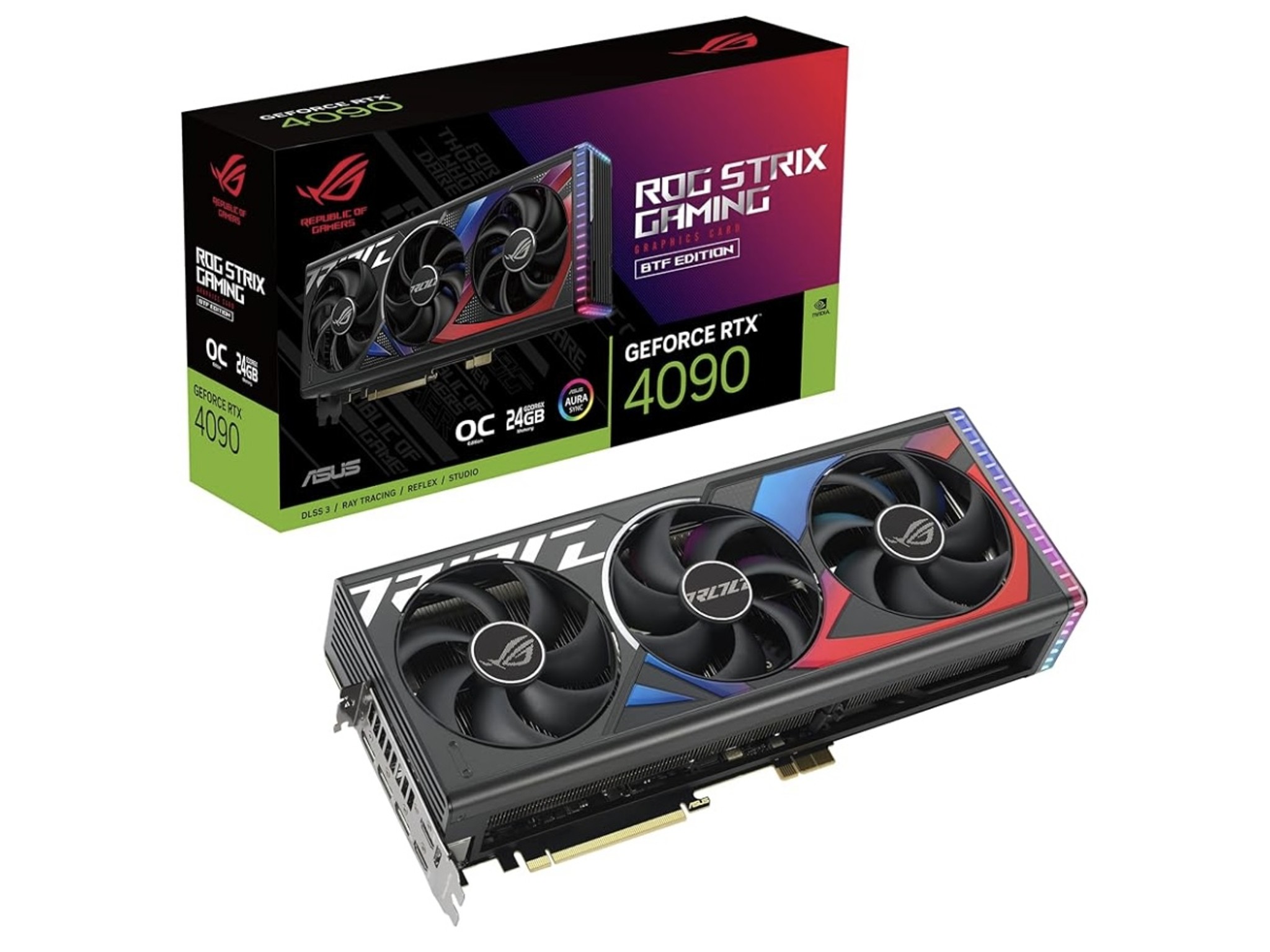 LIQUID COOLED ASUS ROG STRIX 4090 OC x EKWB