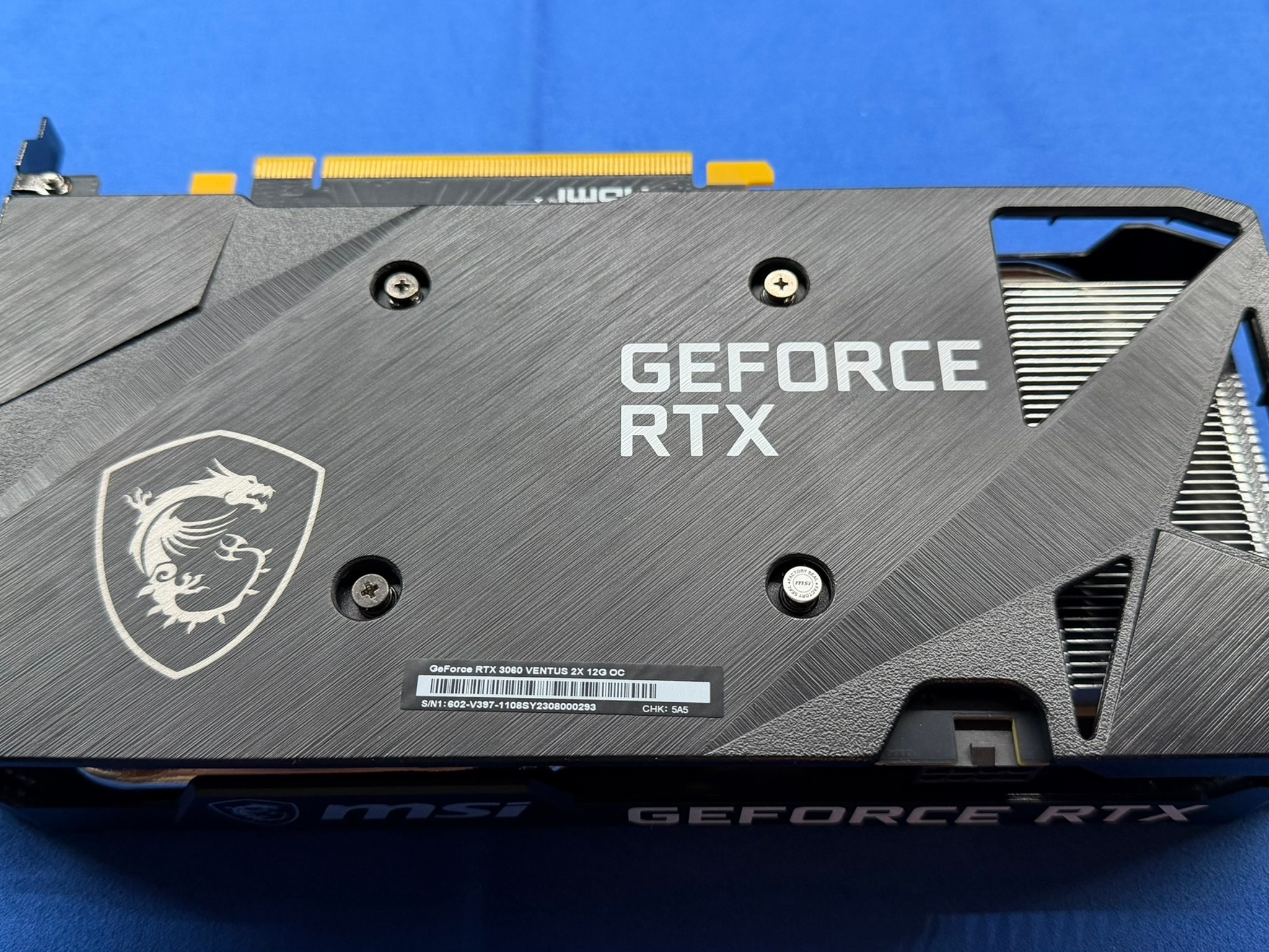 MSI GeForce RTX 3060 Ventus 2X 12G OC