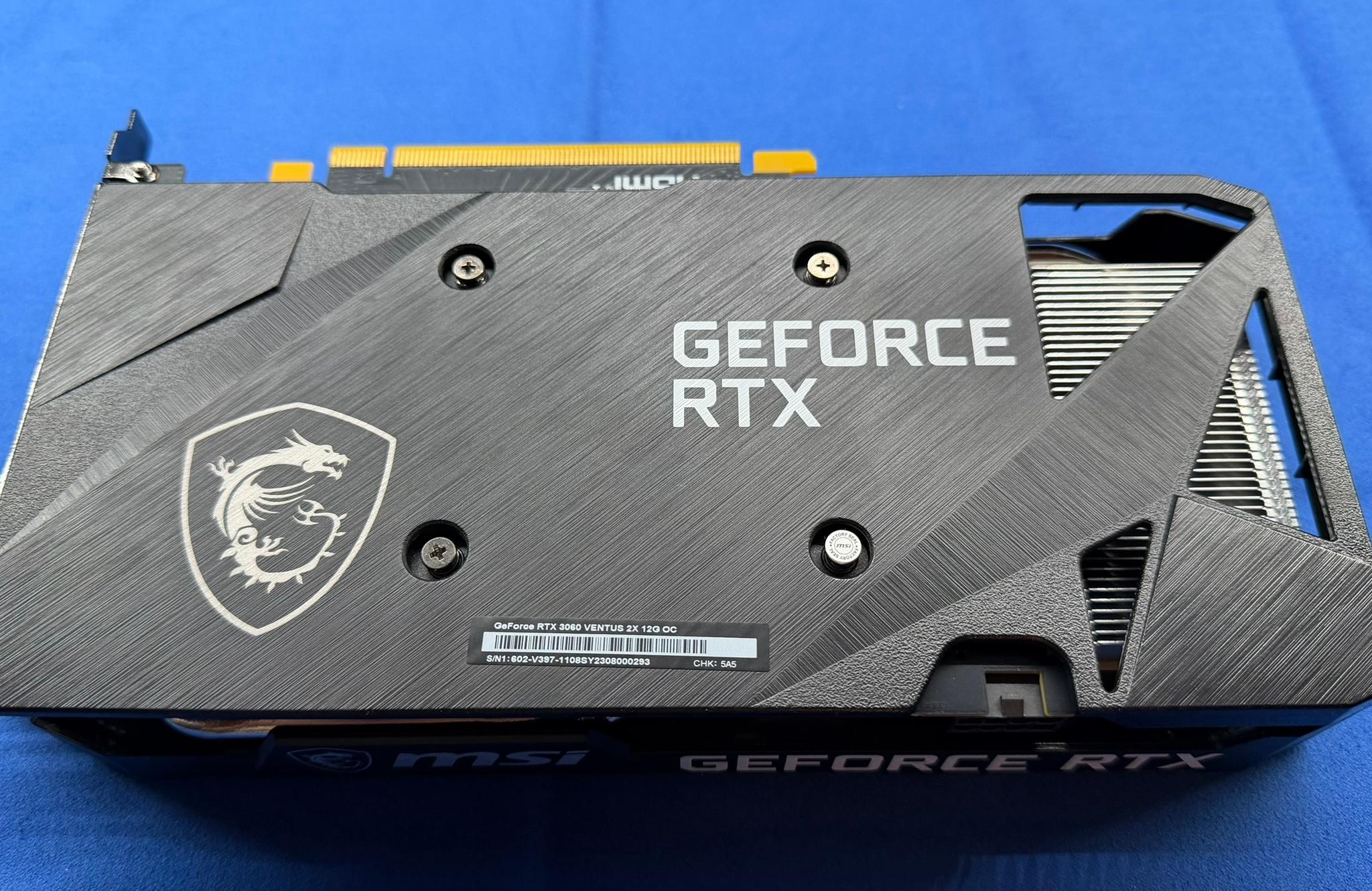 MSI GeForce RTX 3060 Ventus 2X 12G OC