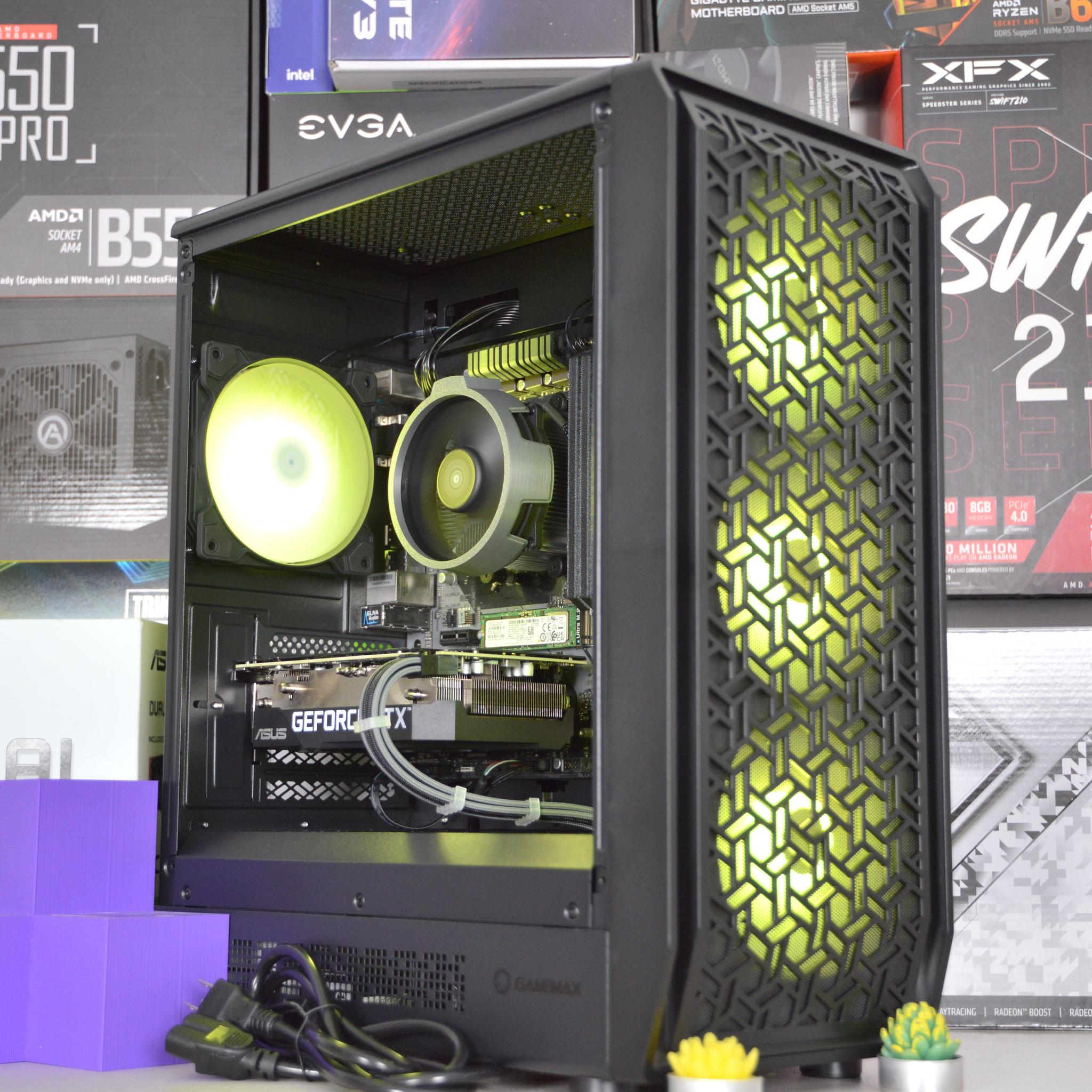 ⚫️🌎| RTX 3060 12GB | AMD Ryzen 7 2700X | 16GB DDR4 RAM | 1TB NVME SSD | Midnight Earth 2.0|