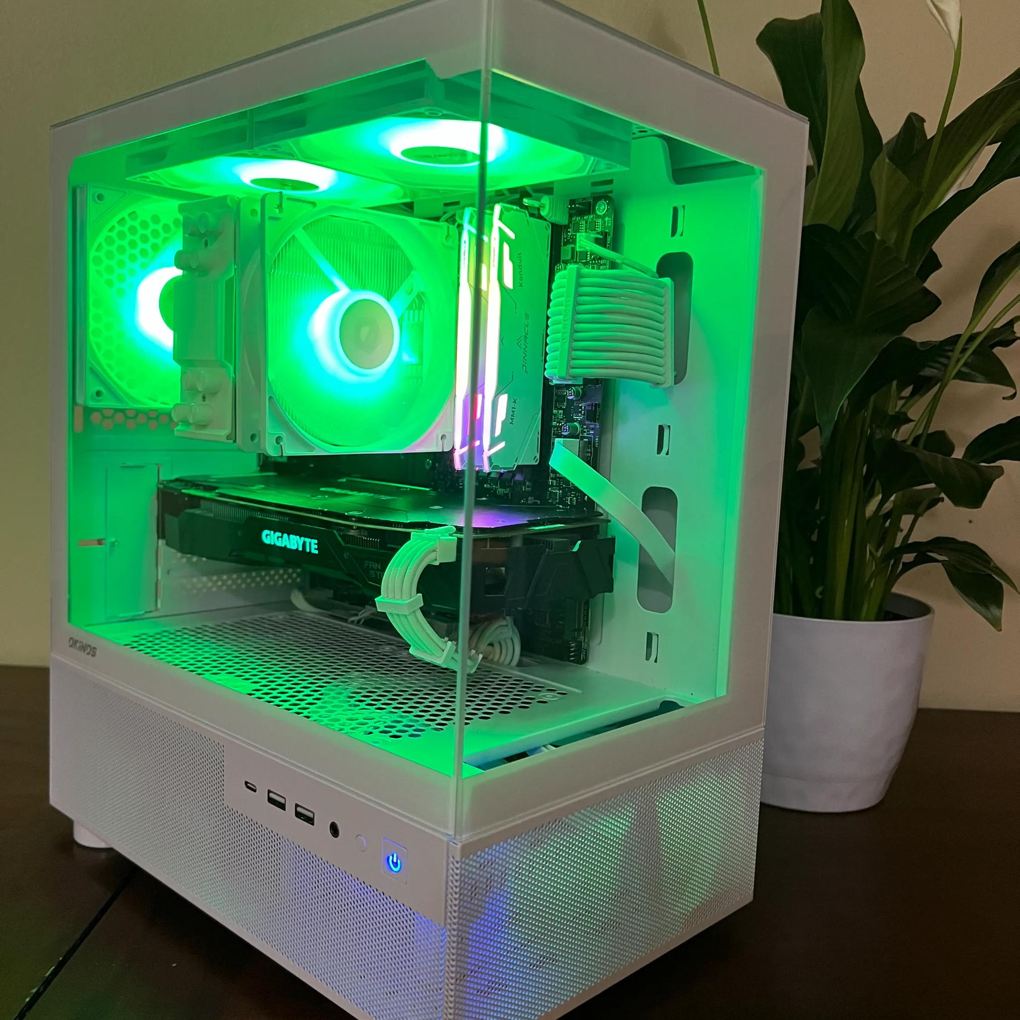 Gaming PC Nvidia GTX 1080 8gb 1tb SSD 16GB RAM WIFi+BT WINDOWS 11, Ryzen 5-5600