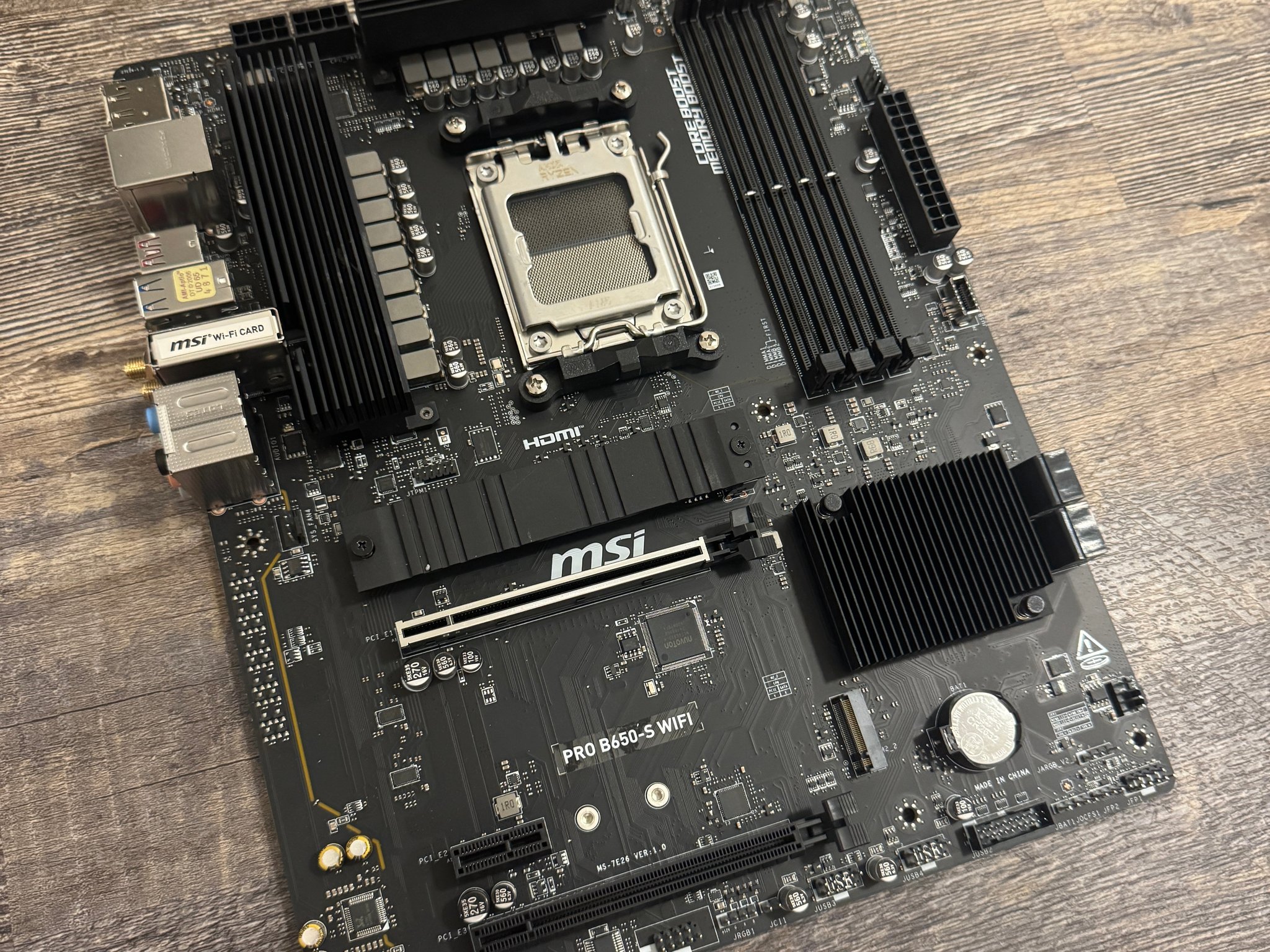 FOR PART - MSI PRO B650-S WIFI - Broken Pins