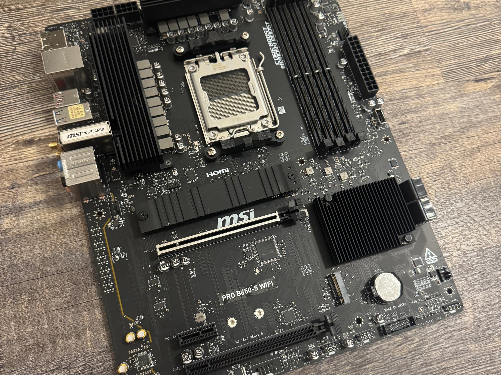FOR PART - MSI PRO B650-S WIFI - Broken Pins