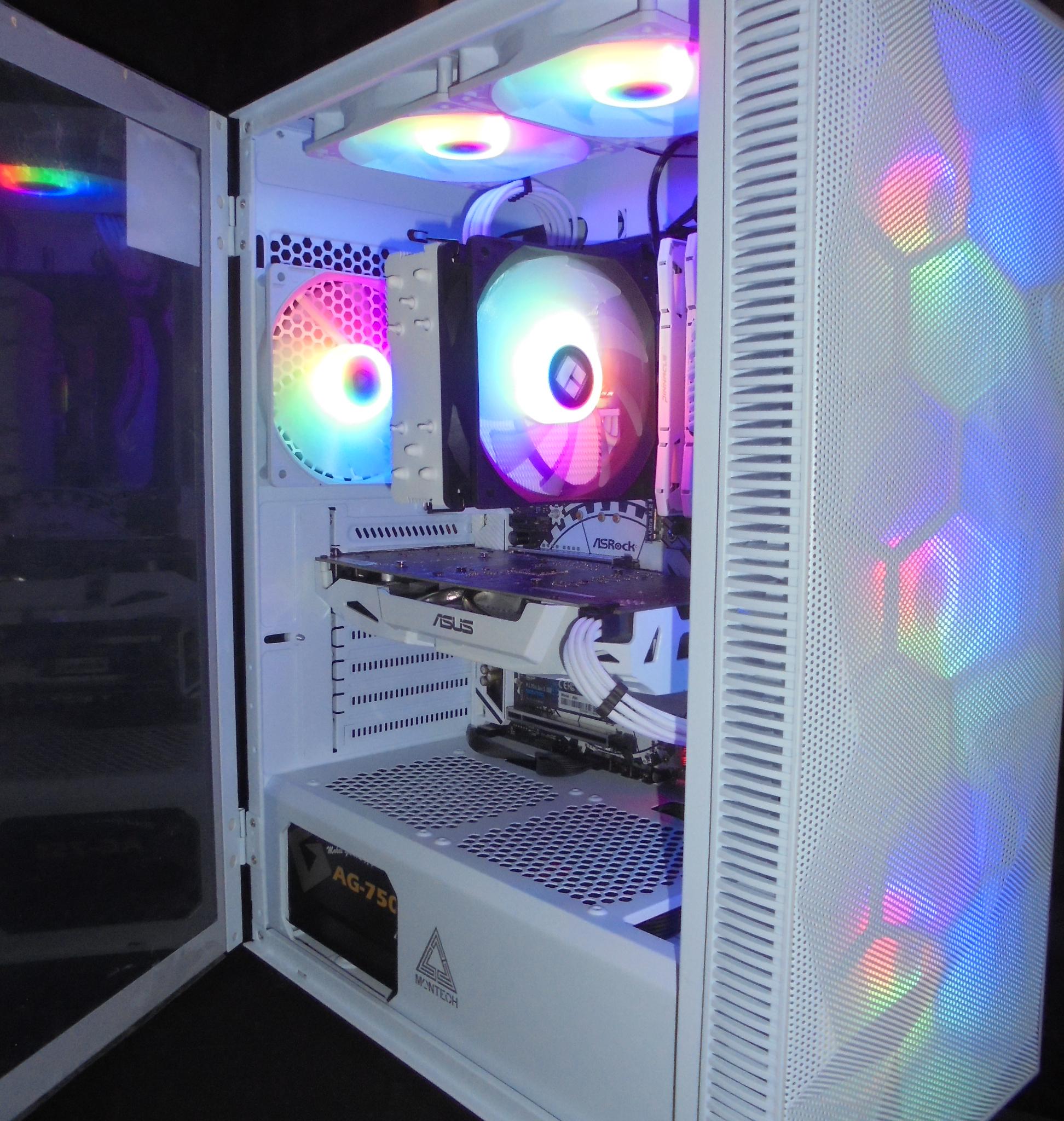 New Montech-Asrock TaiChi-Intel 6700K-Asus GTX 1060 6GB-New/Open Box w/7 LED Fans