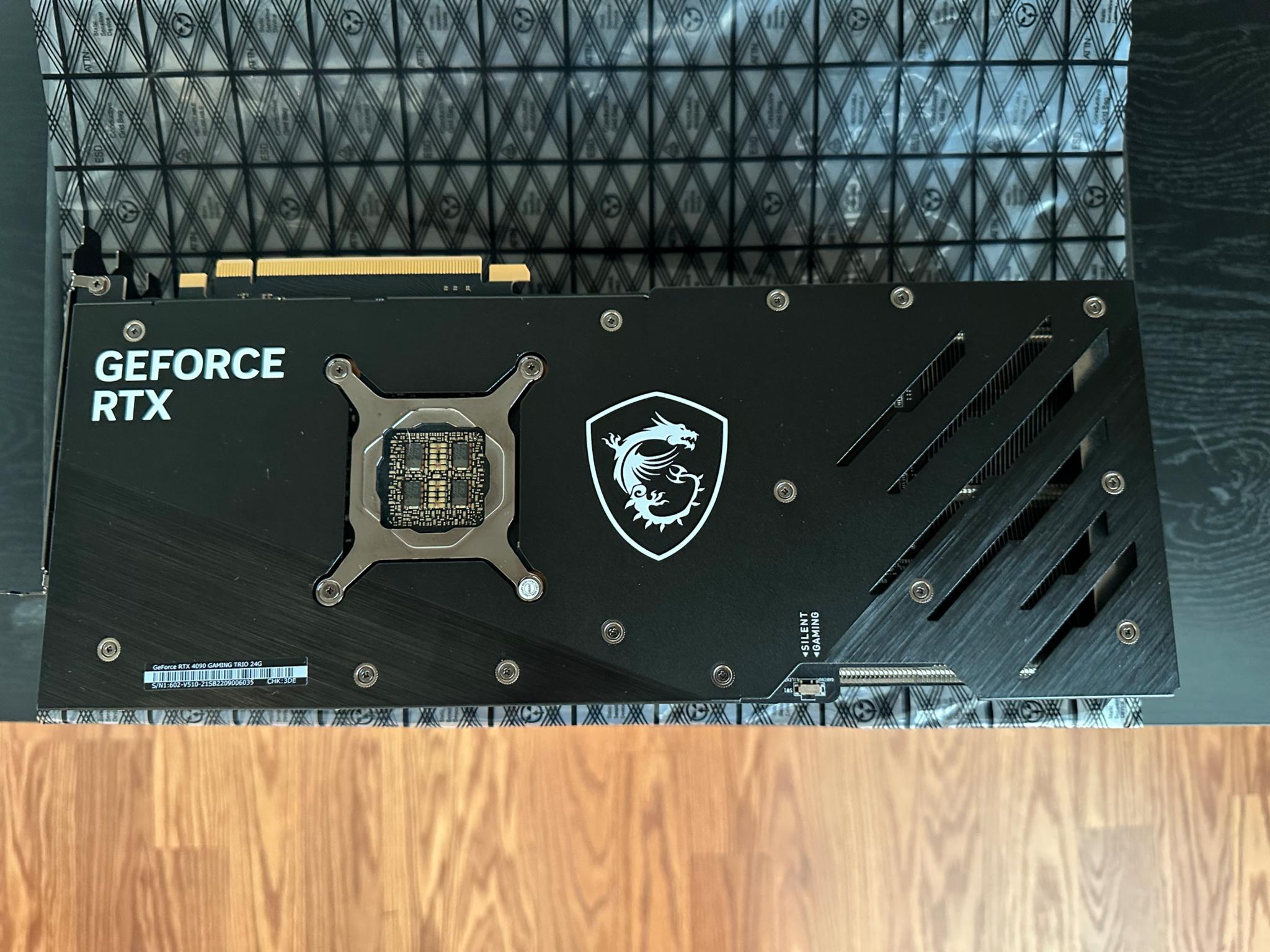 MSI NVIDIA GeForce RTX 4090 Gaming Trio 24GB GDDR6X
