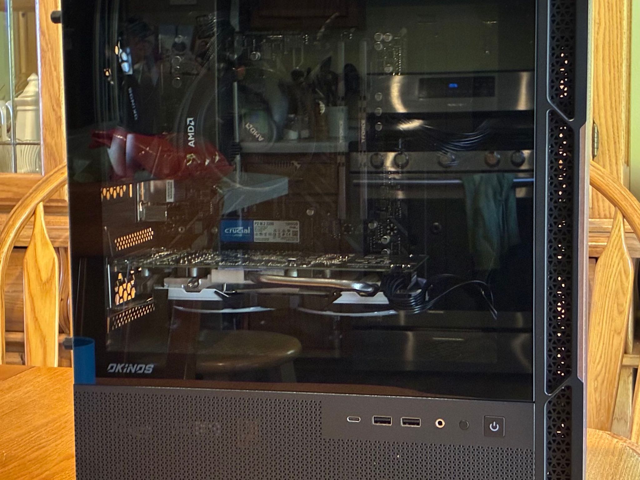 Windows 11 Gaming PC W/16GB Ram, AMD Ryzen 5 3600 CPU, 8GB MSI Radeon 570 RX Graphics Card & 1TB SSD