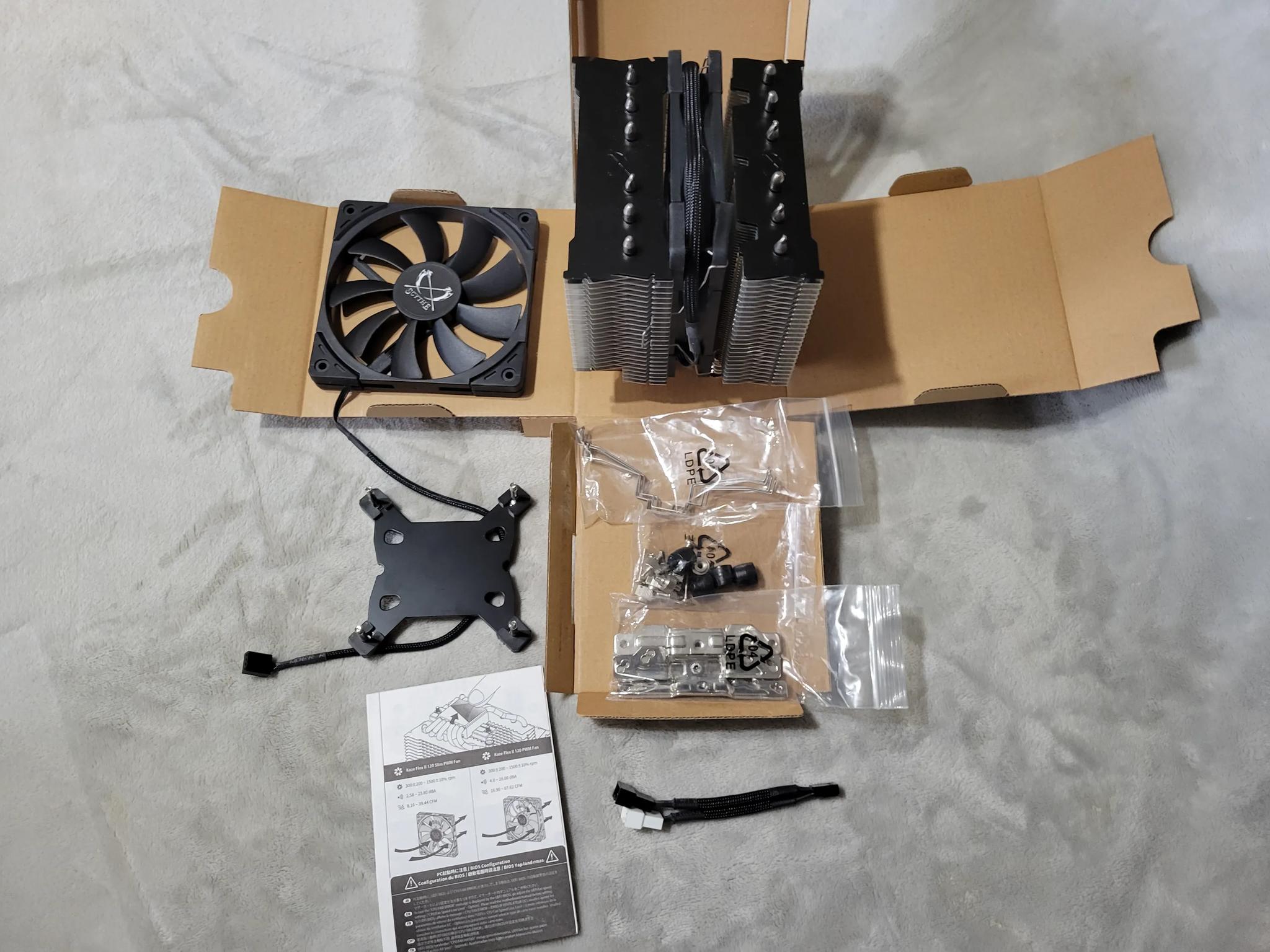 Intel Combo Deal - i5 12400 - MPG z690 EDGE DDR4 Wifi - Scythe Fuma 2 Cooler