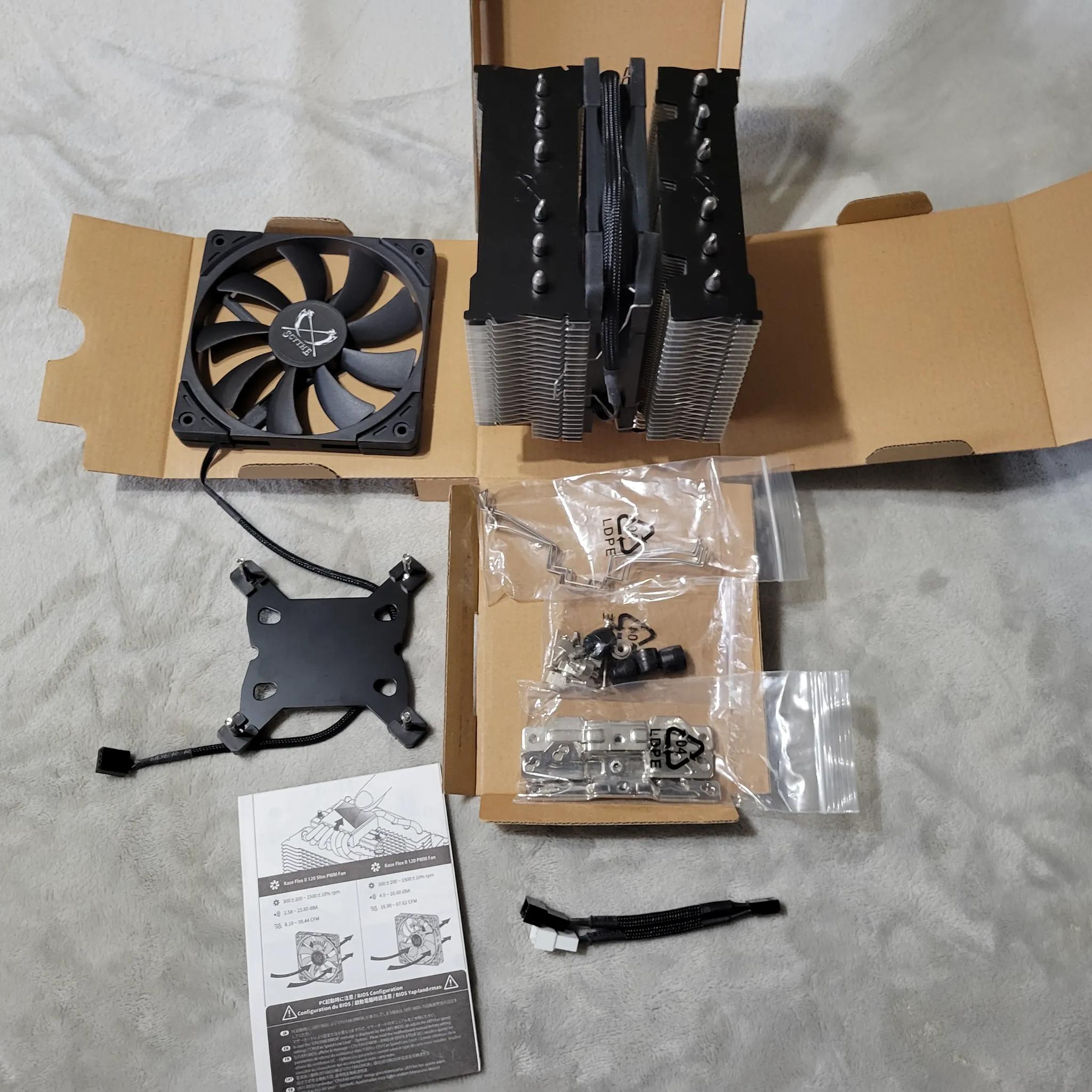 Intel Combo Deal - i5 12400 - MPG z690 EDGE DDR4 Wifi - Scythe Fuma 2 Cooler