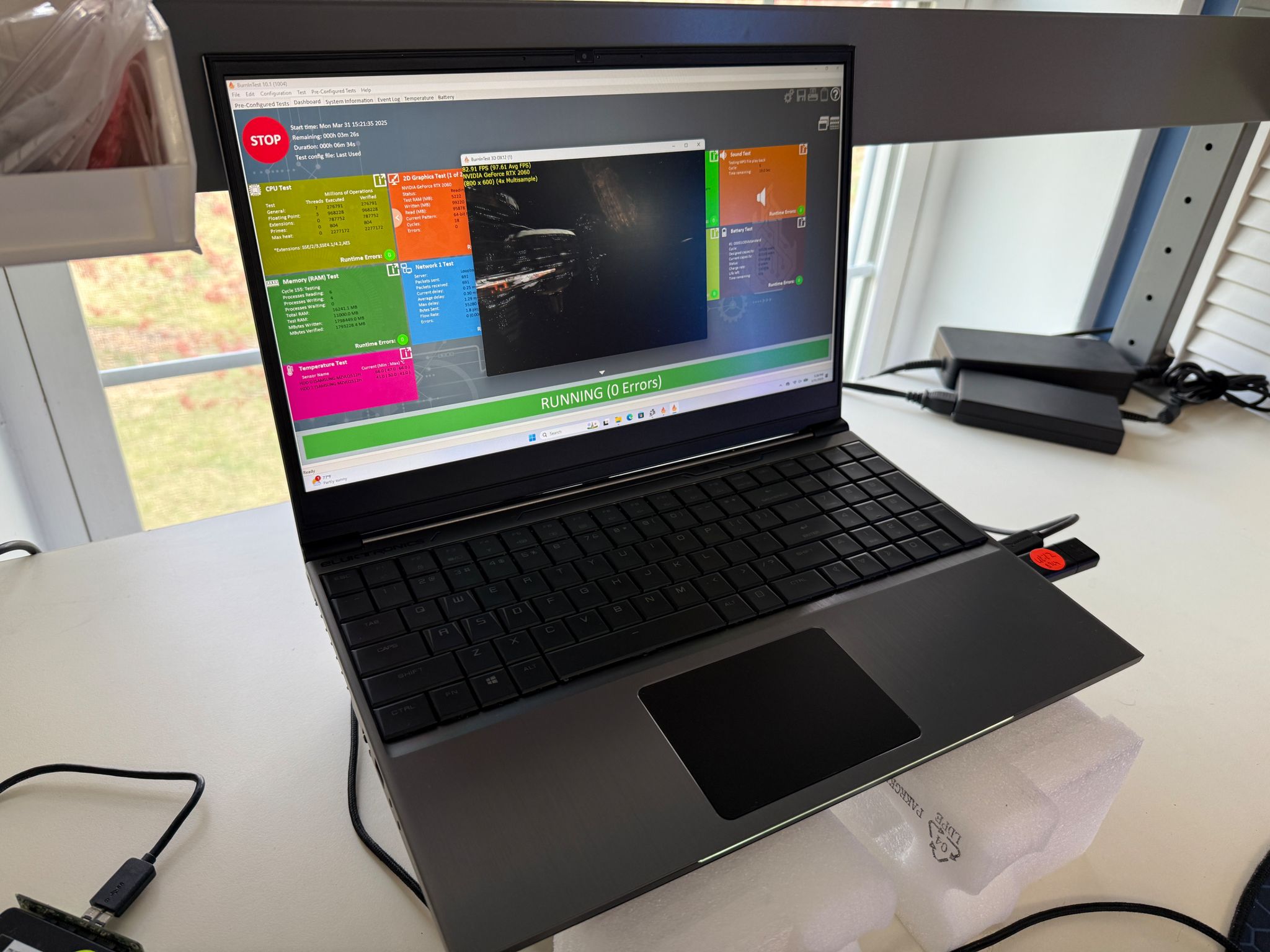 Eluktronics Mech-15 G2, Intel i7-9750H, RTX 2060, 16GB Ram, 2x 512GB SSD