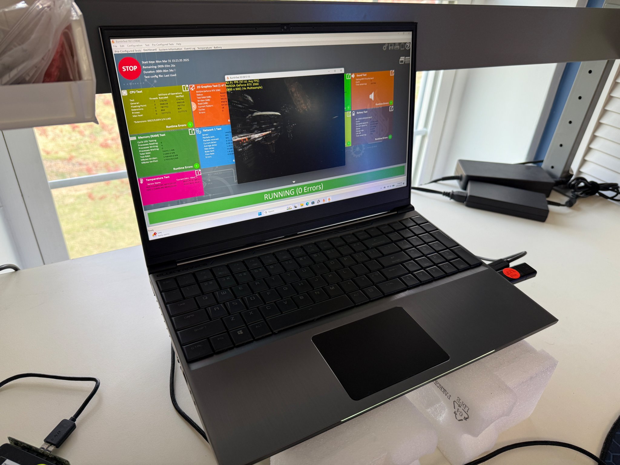 Eluktronics Mech-15 G2, Intel i7-9750H, RTX 2060, 16GB Ram, 2x 512GB SSD