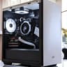 WHITE - AMD Wraith Stealth Socket AM4/AM5 4-Pin Custom Painted Stock Cooler (Multiple Qty Available)