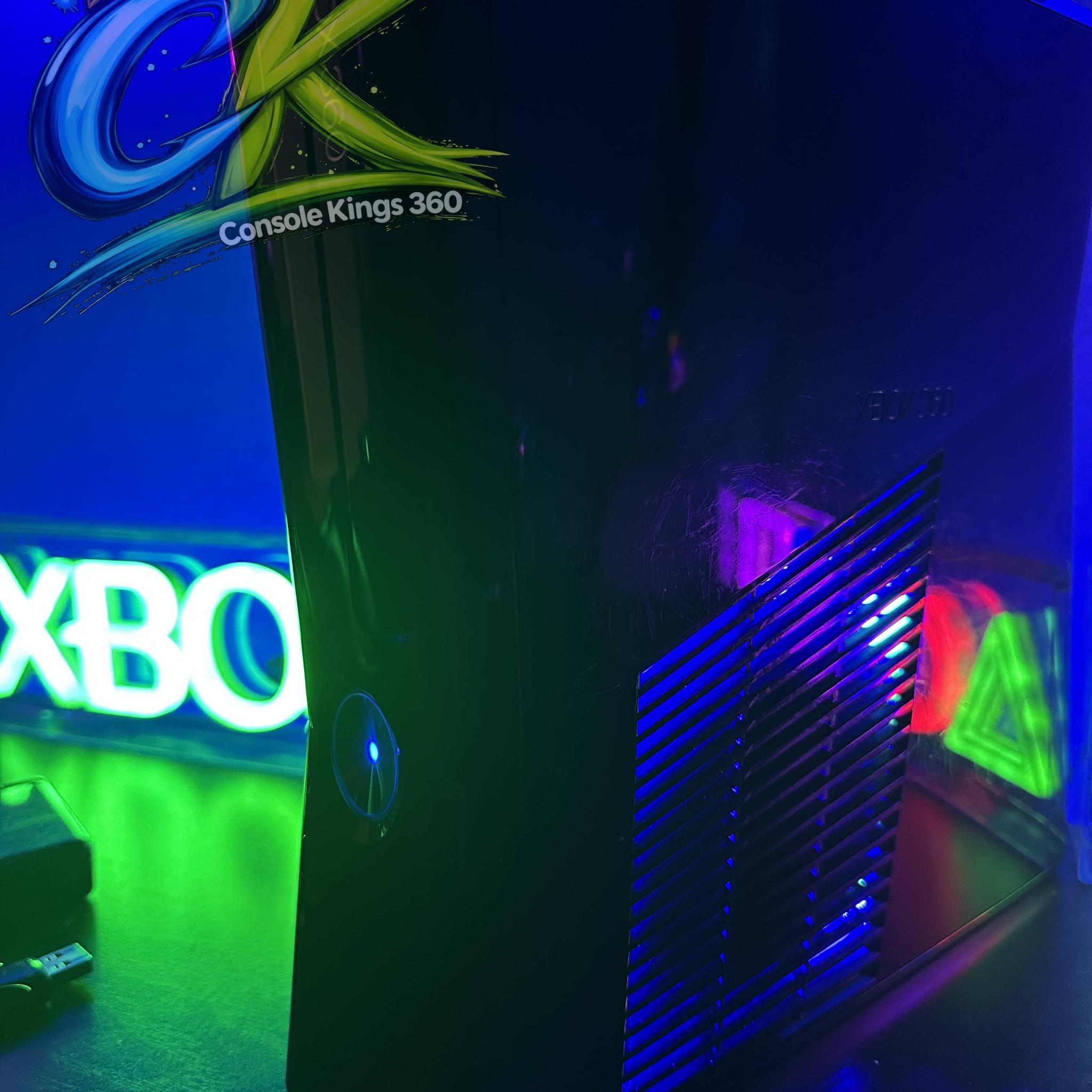 Xbox 360 Slim - RGH3  - Custom LEDs