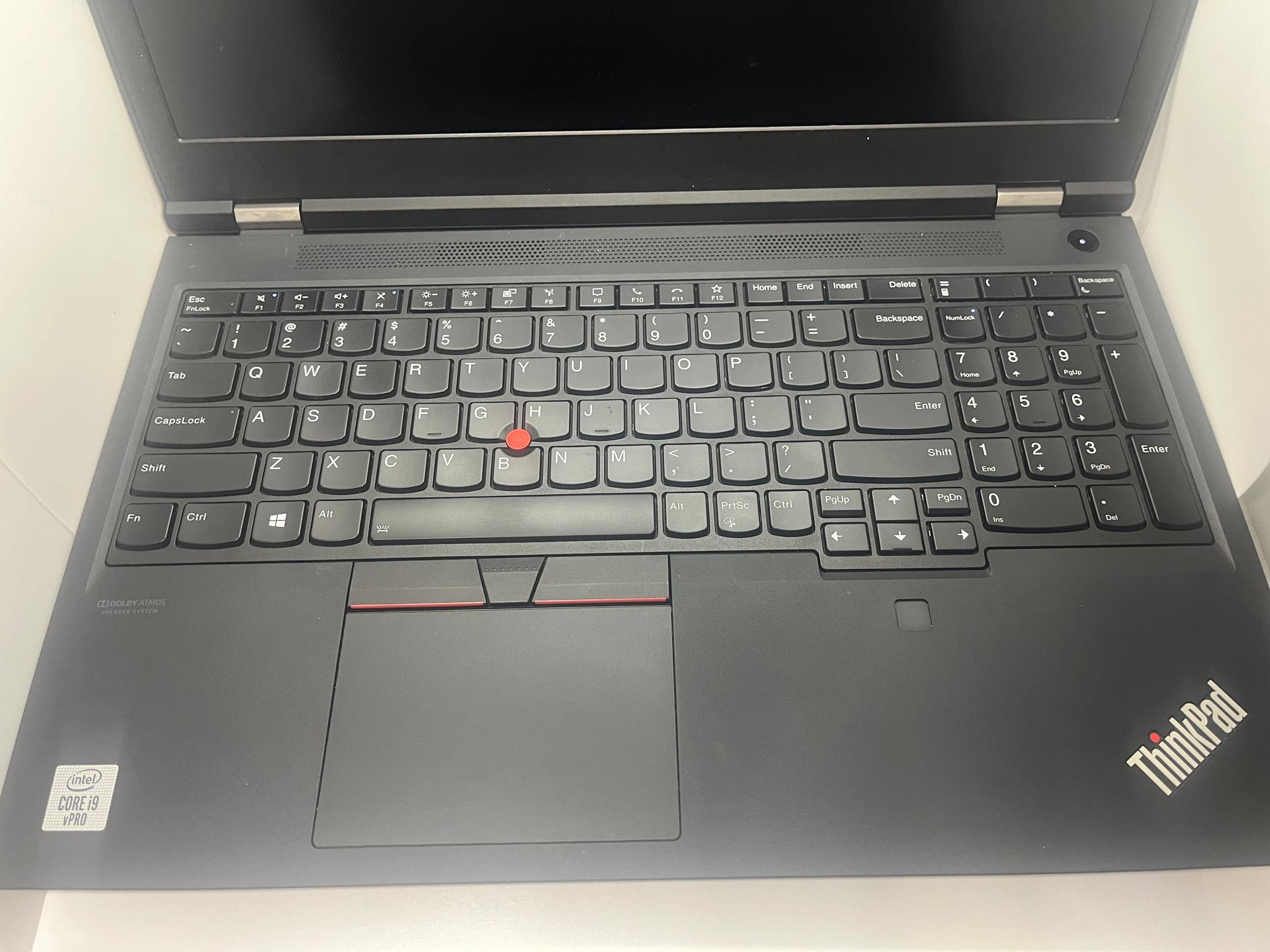 Thinkpad i9- 10885H RTX 2080