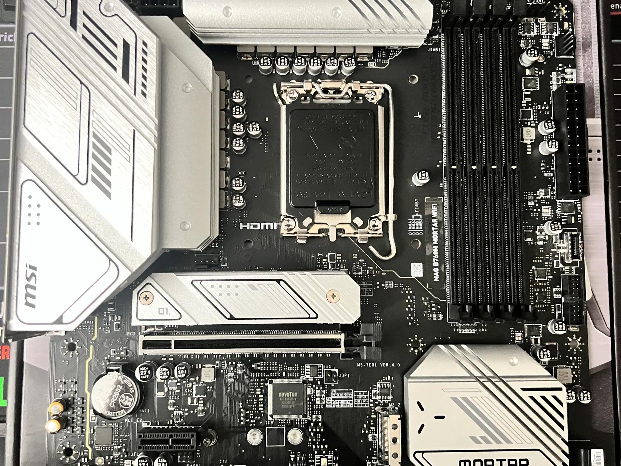 MSI MAG B760M MOTAR WIFI LGA 1700