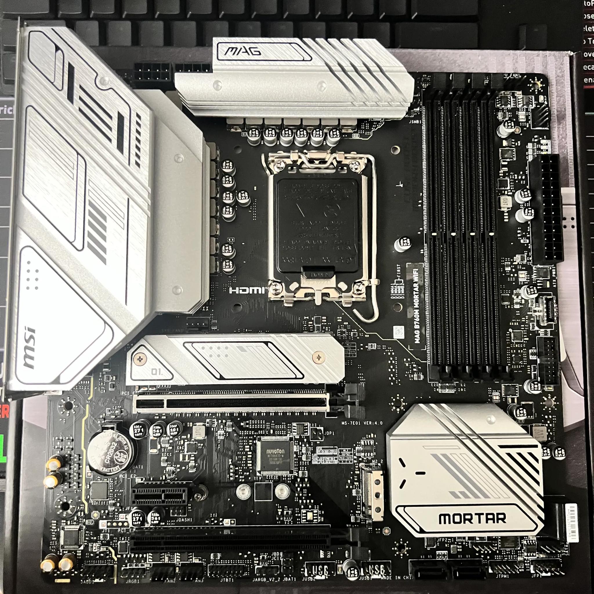 MSI MAG B760M MOTAR WIFI LGA 1700