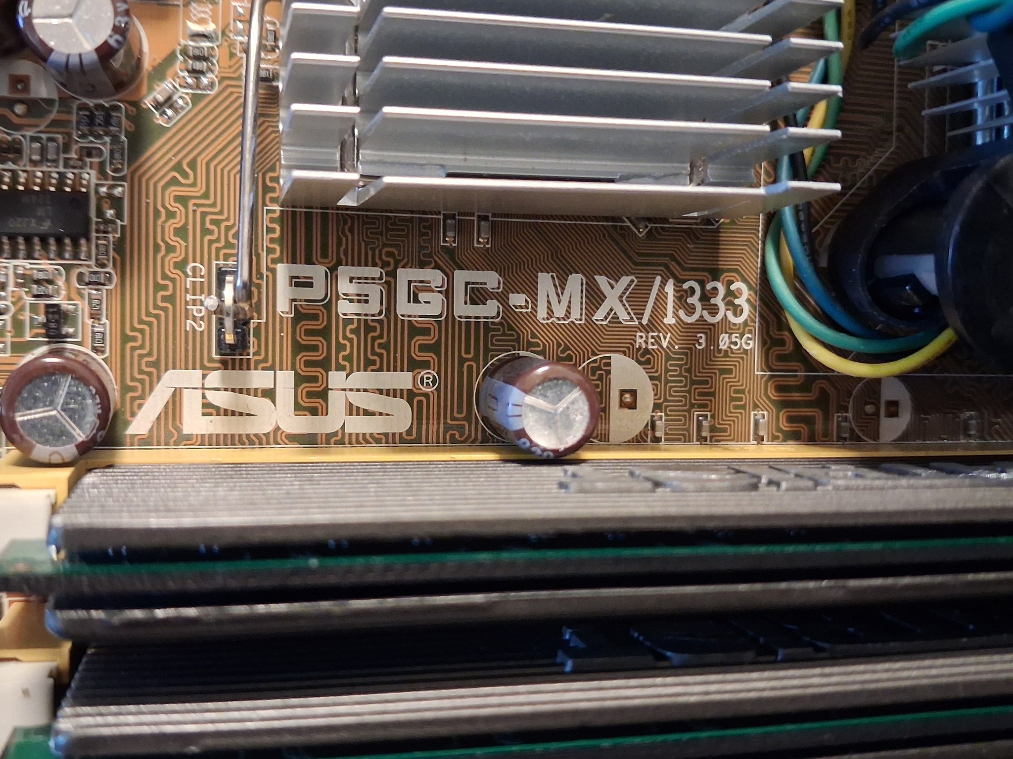 Retro - ASUS PSGC-MX/1333 Motherboard / Pentium 4 CPU / Patriot DDR2 RAM