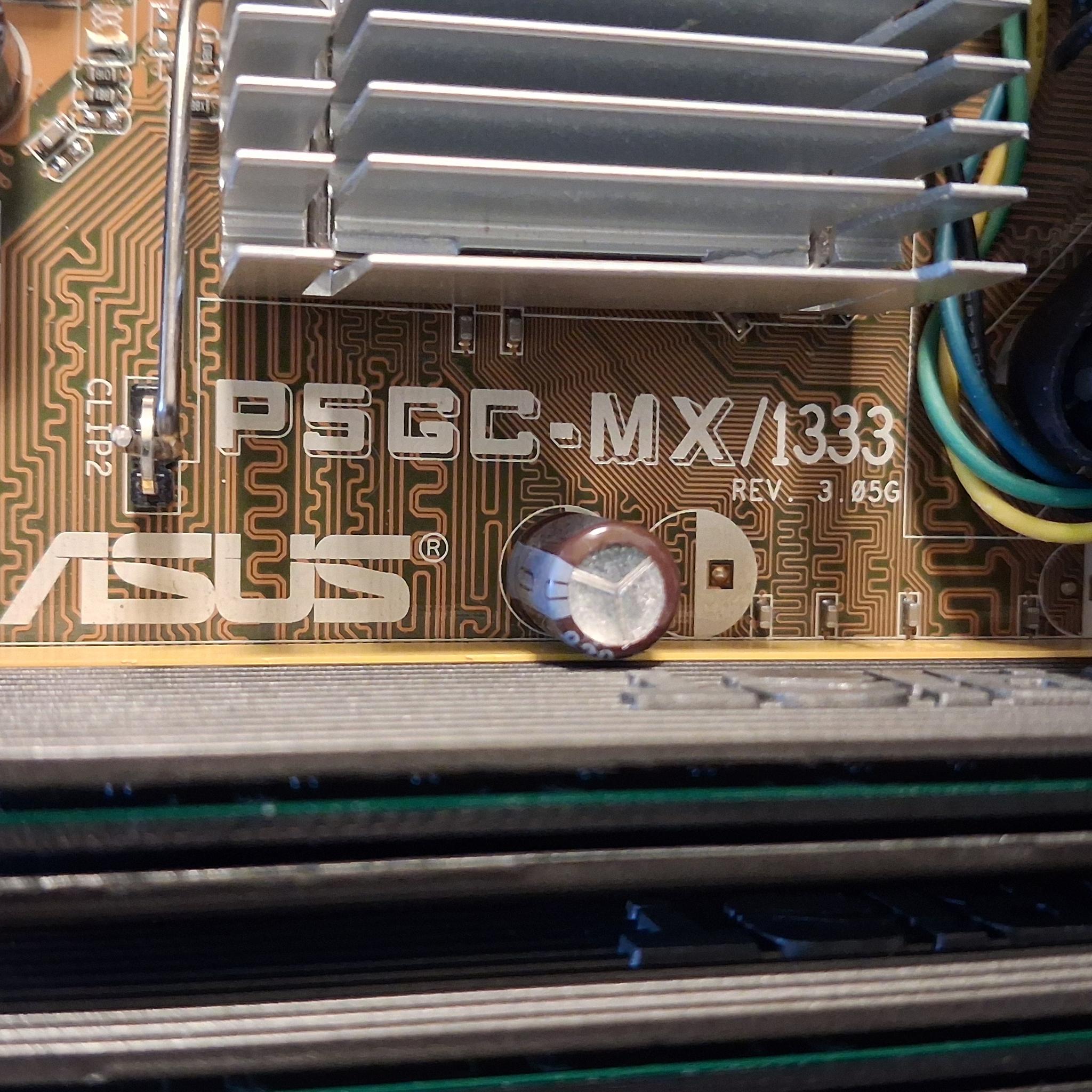 Retro - ASUS PSGC-MX/1333 Motherboard / Pentium 4 CPU / Patriot DDR2 RAM