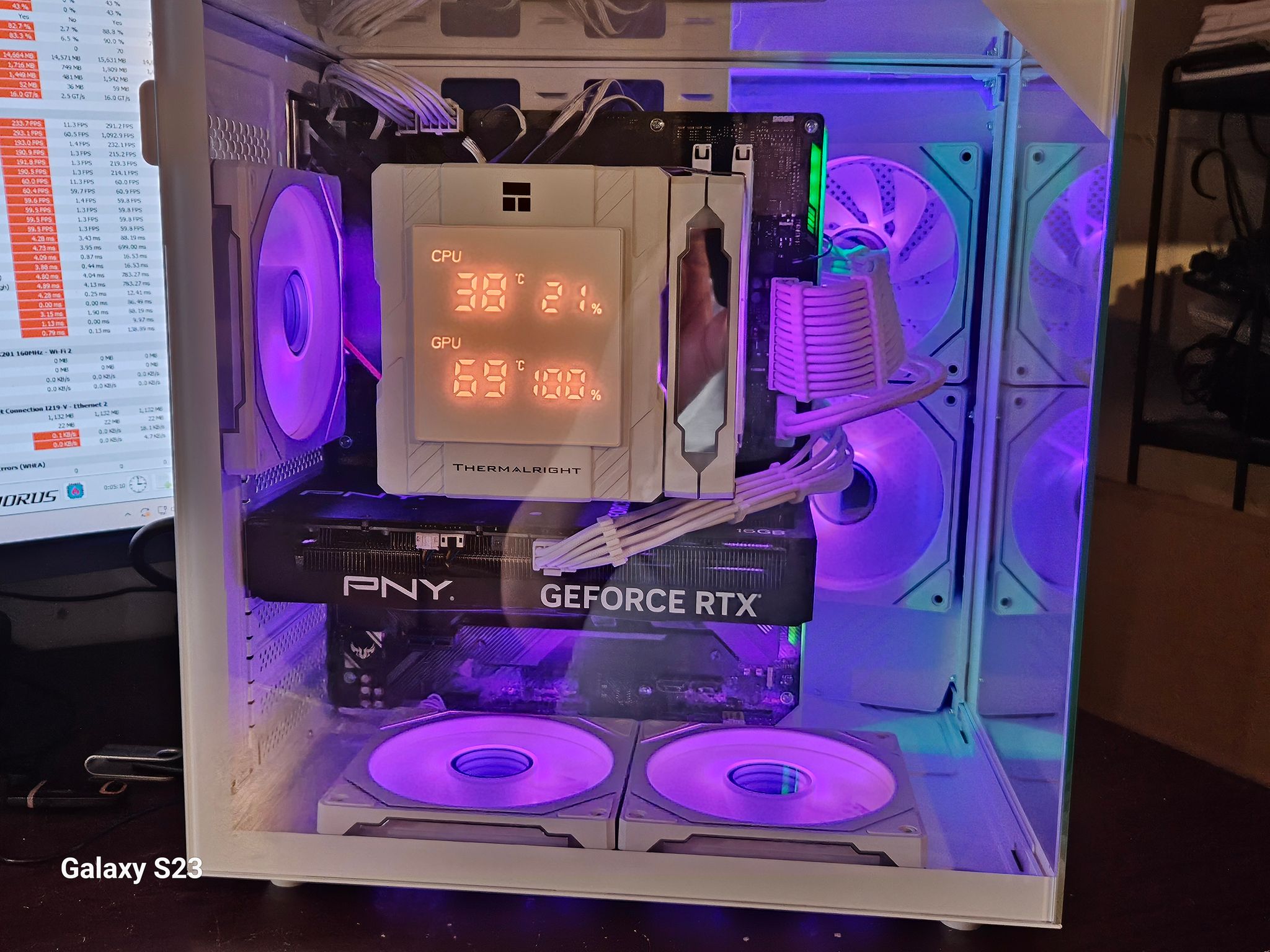 🚀 White RGB Gaming PC | RTX 4060 Ti 16GB | Intel i5-11600KF | 32GB RAM | 1TB NVMe | WiFi