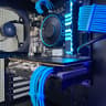 🔵⚫ Azure Abyss 🔵⚫ Radeon 5700 XT + i3-12100f
