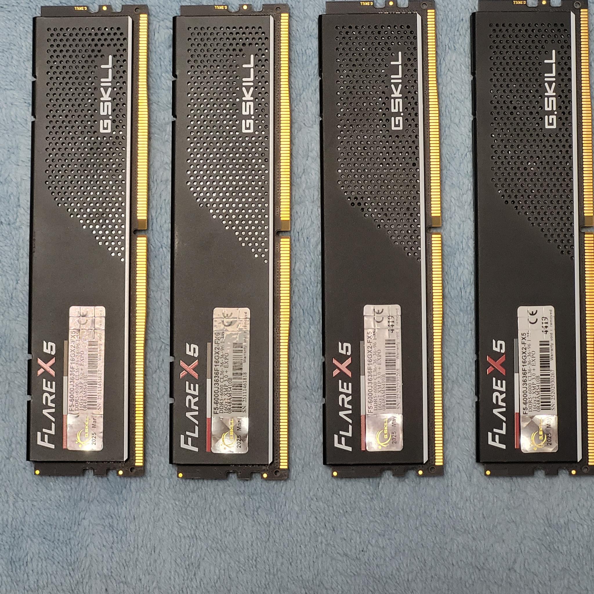 G.SKILL Flare X5 Series DDR5 RAM (AMD Expo & Intel XMP 3.0) 32GB (2x16GB)