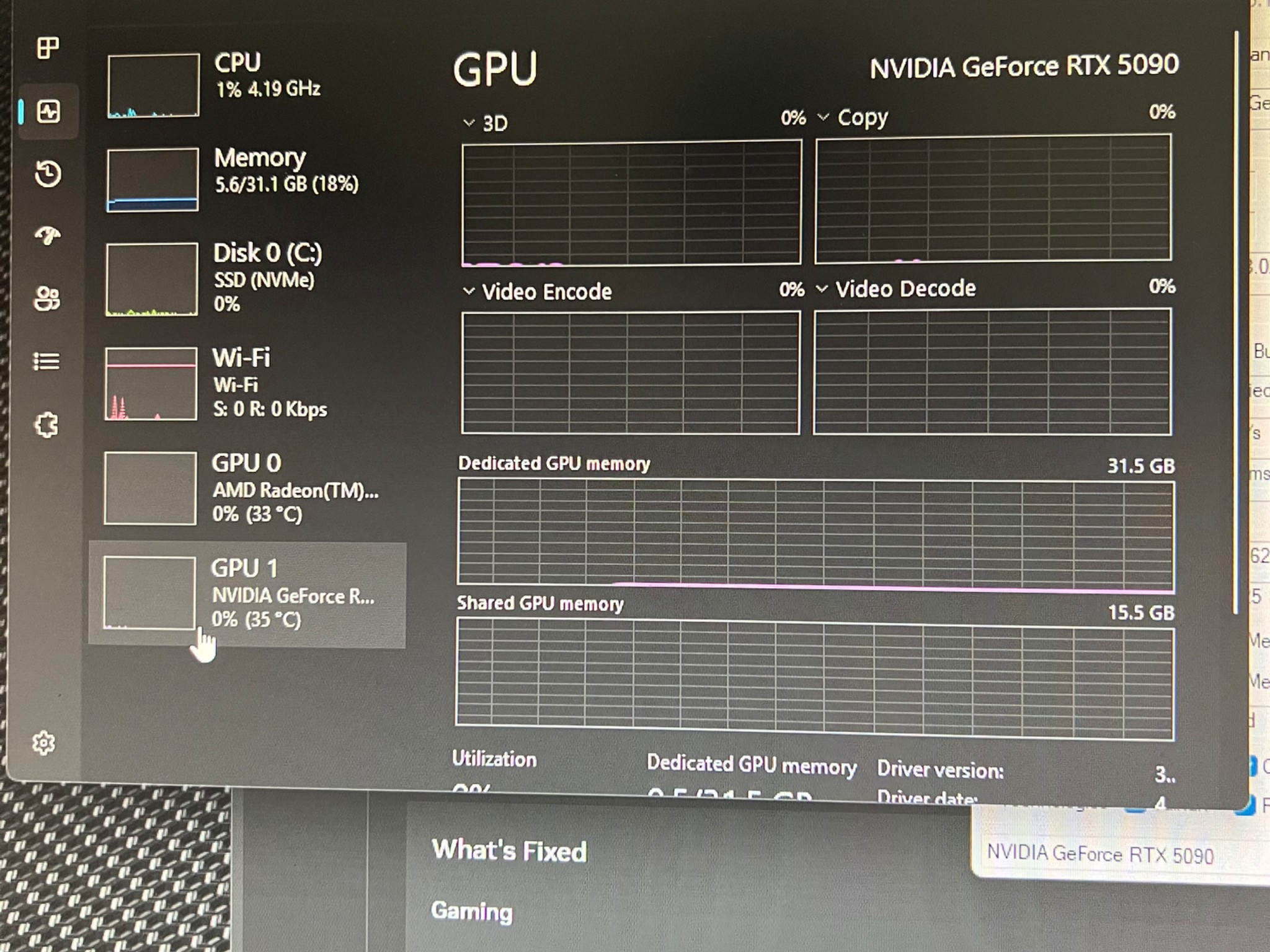RTX 5090/9800x3D PC
