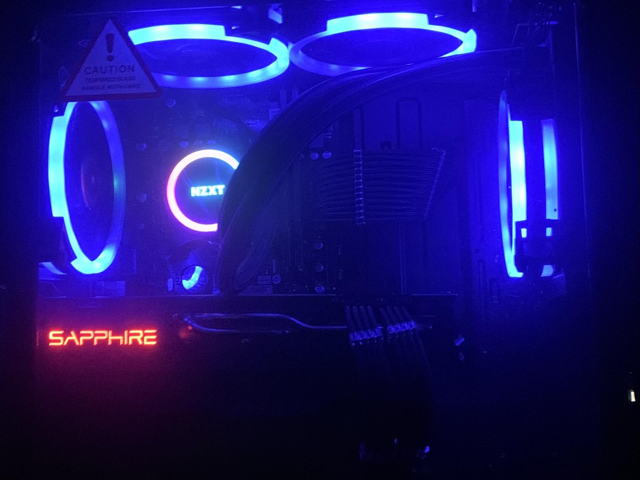 (Liquid-Cooled)Intel 9th Gen|RX 5700XT 8GB|1TB SSD|16GB DDR4 RAM|Windows 11 Pro