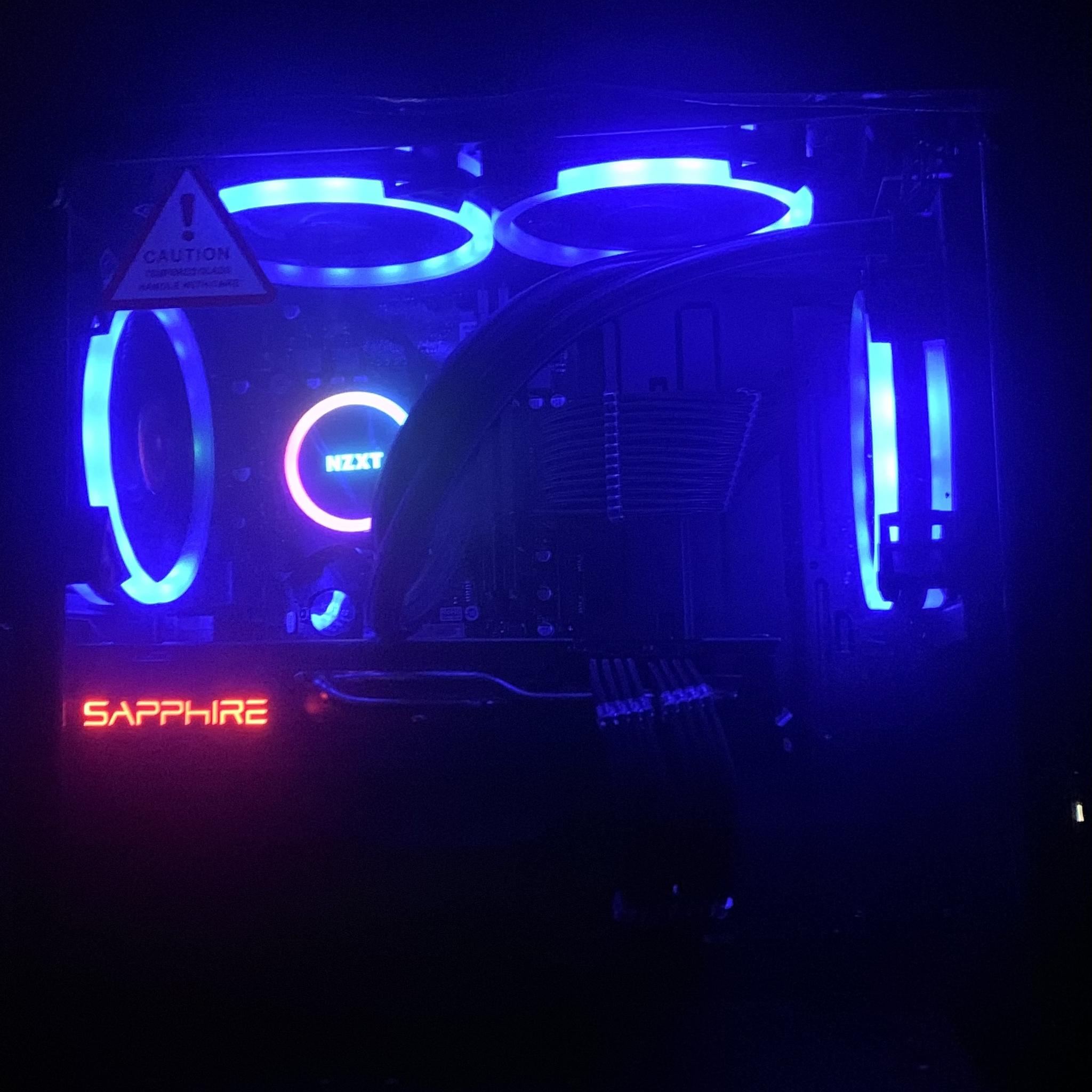 (Liquid-Cooled)Intel 9th Gen|RX 5700XT 8GB|1TB SSD|16GB DDR4 RAM|Windows 11 Pro