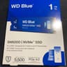 WD Western Digital Blue SN5000 1TB NVMe SSD Solid State Drive NEW