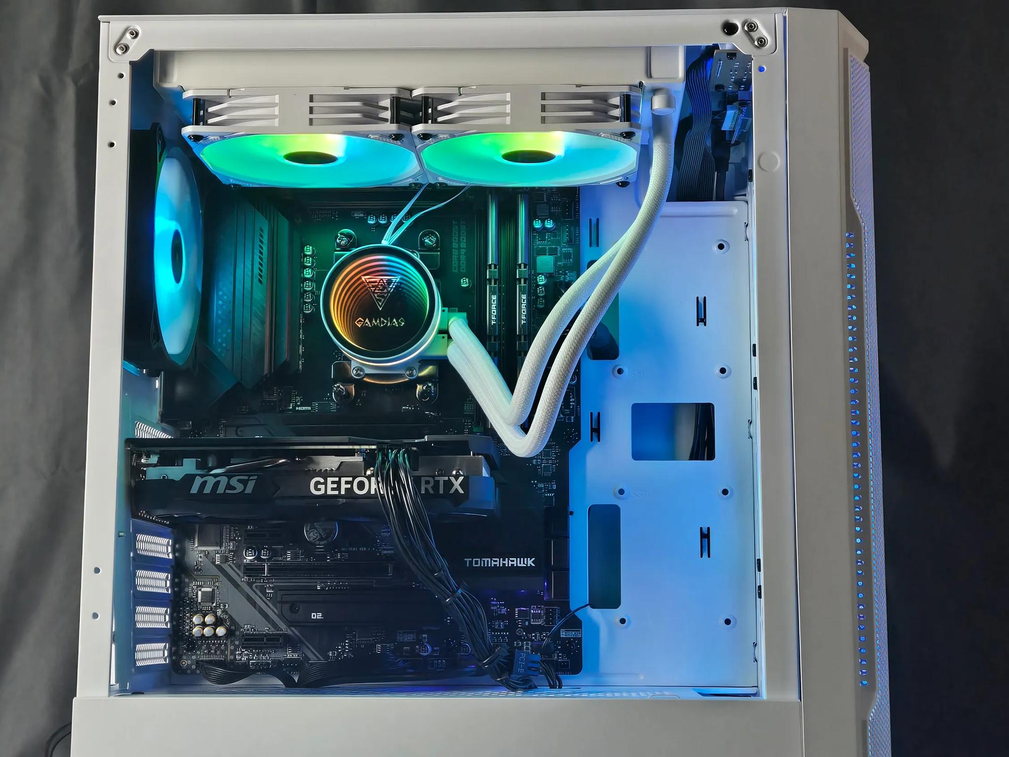 Clutch Computer Valyrian Pro Gaming PC w/Ryzen 5 5600x/RTX 4060 Ti 8gb/240MM Liquid Cooled/1TB SSD