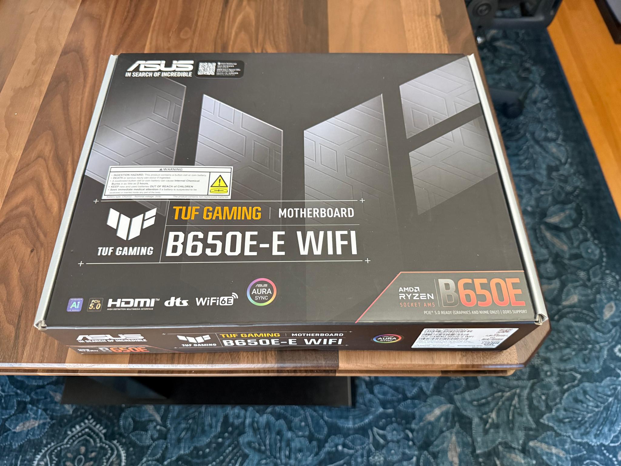NIB | Asus TUF B650E-E Wifi AM5 Motherboard