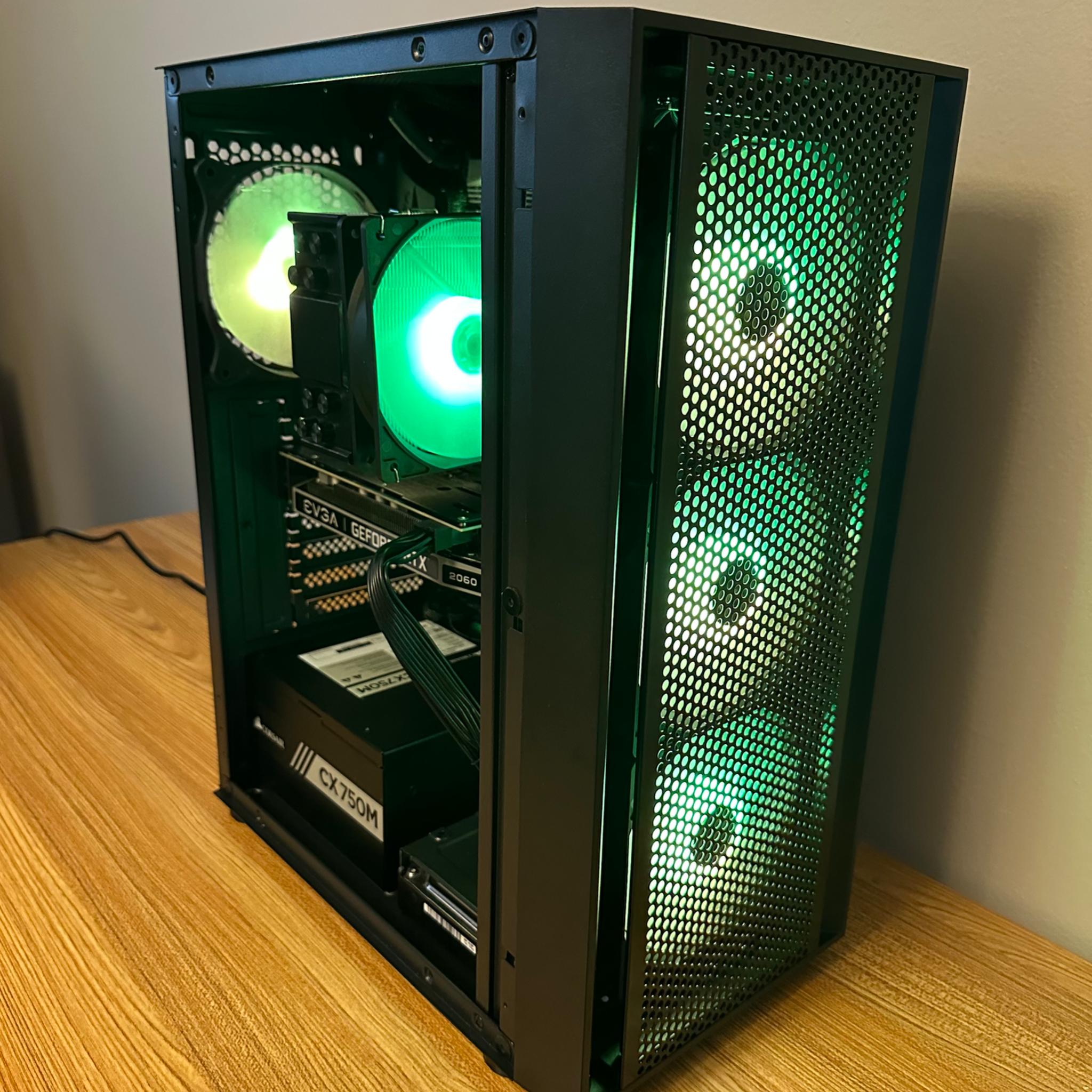 Budget RTX Gaming PC RTX 2060 Ryzen 7 16GB RAM 1TB HDD + NVMe SSD WiFi aRGB NEW