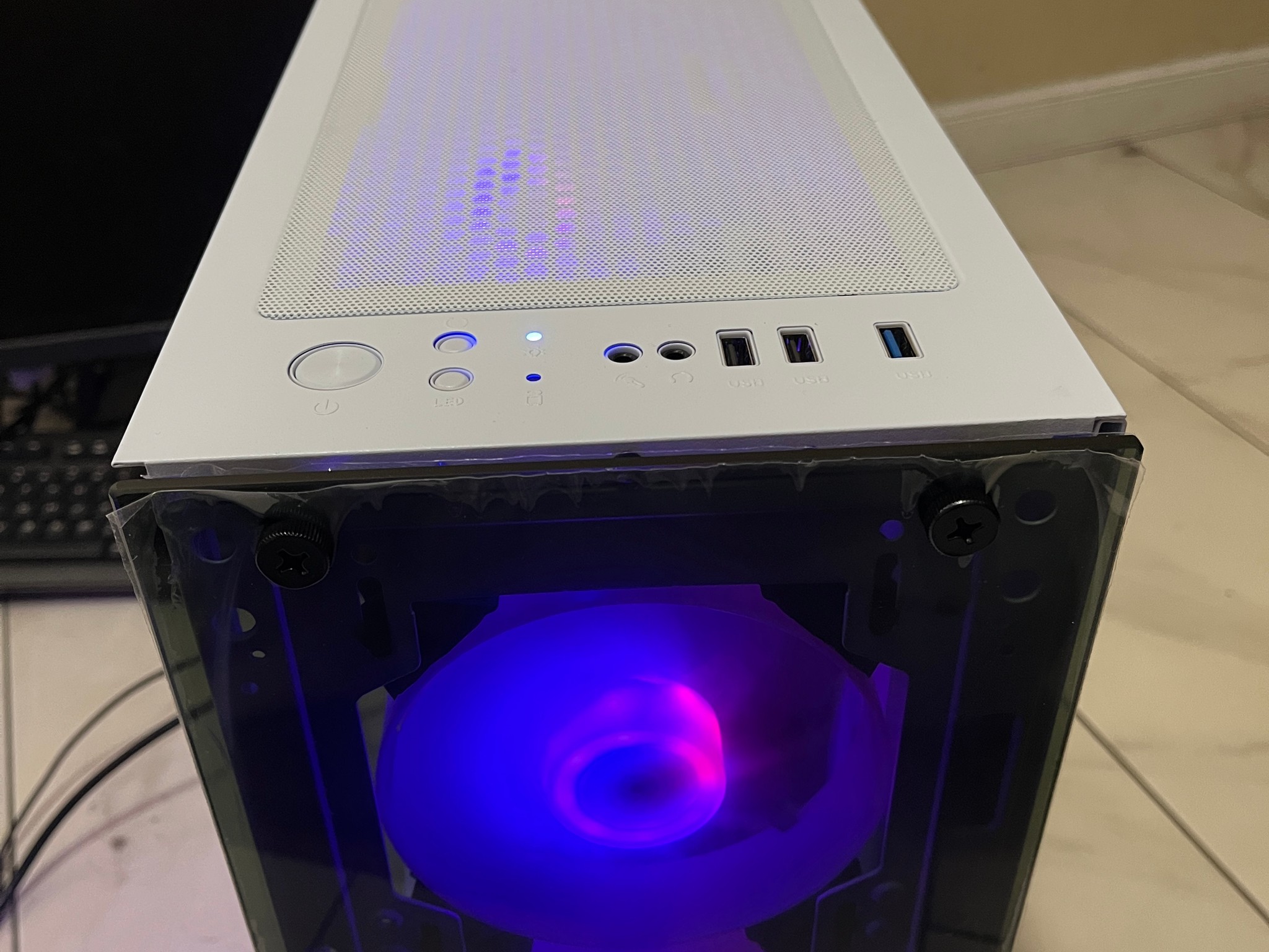 🟠🔥NVIDIA RTX 3060 Ti, Intel i5-10400, 16GB RAM, 1TB SSD, High Performance RGB Gaming PC w/ Remote