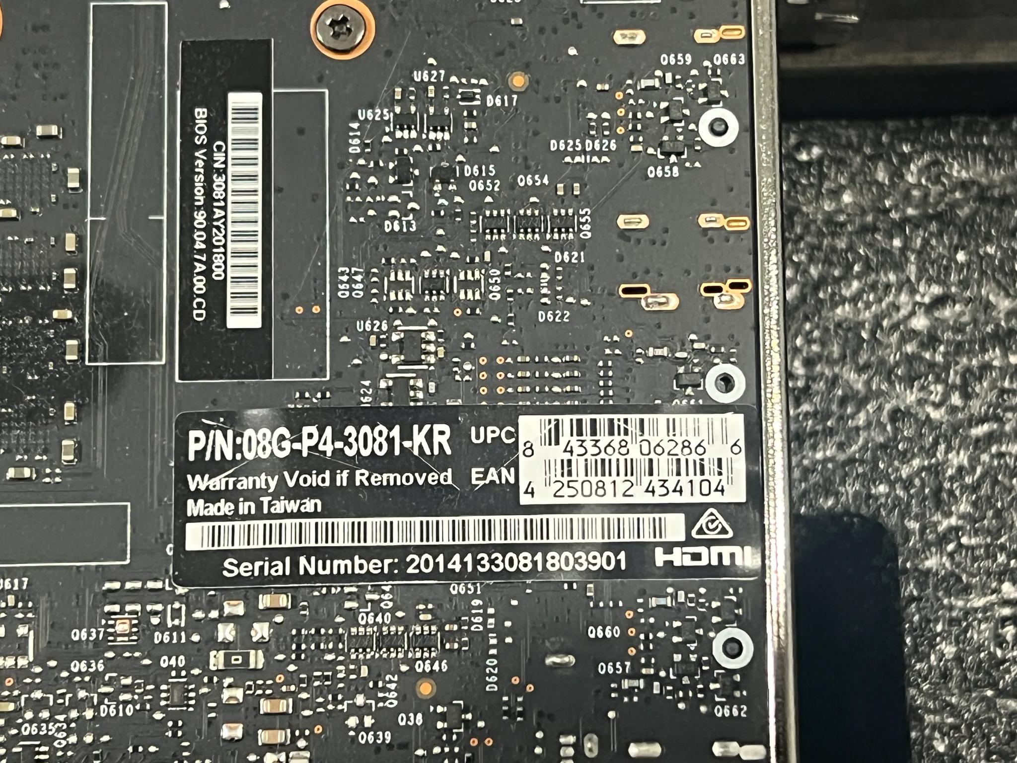 EVGA RTX2080 Super Gaming BLACK Edition