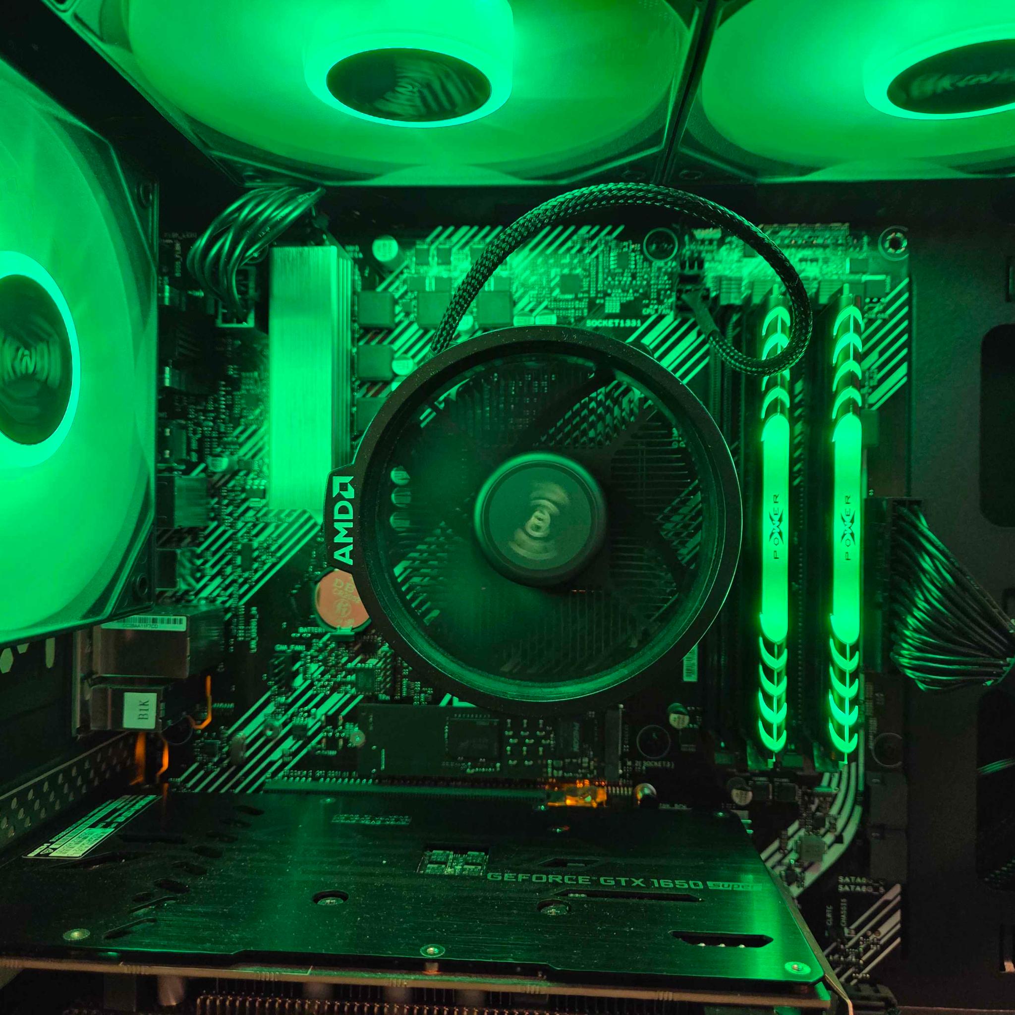 1080p GAMING PC | GTX 1650 SUPER | Ryzen 5 2600 | 1TB NVME | 16GB DDR4