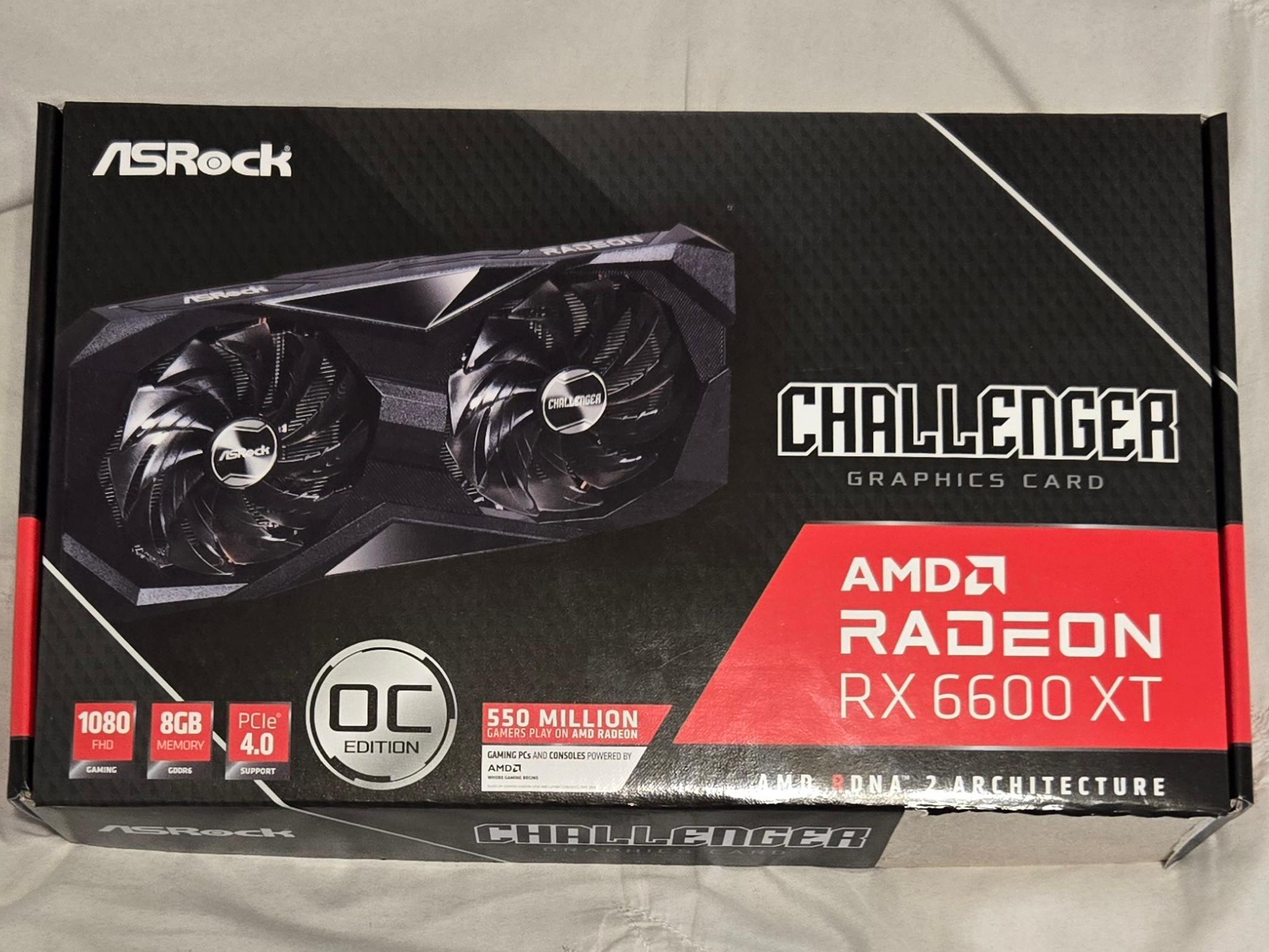ASRock Radeon 6600XT 8GB Challenger OC Edition