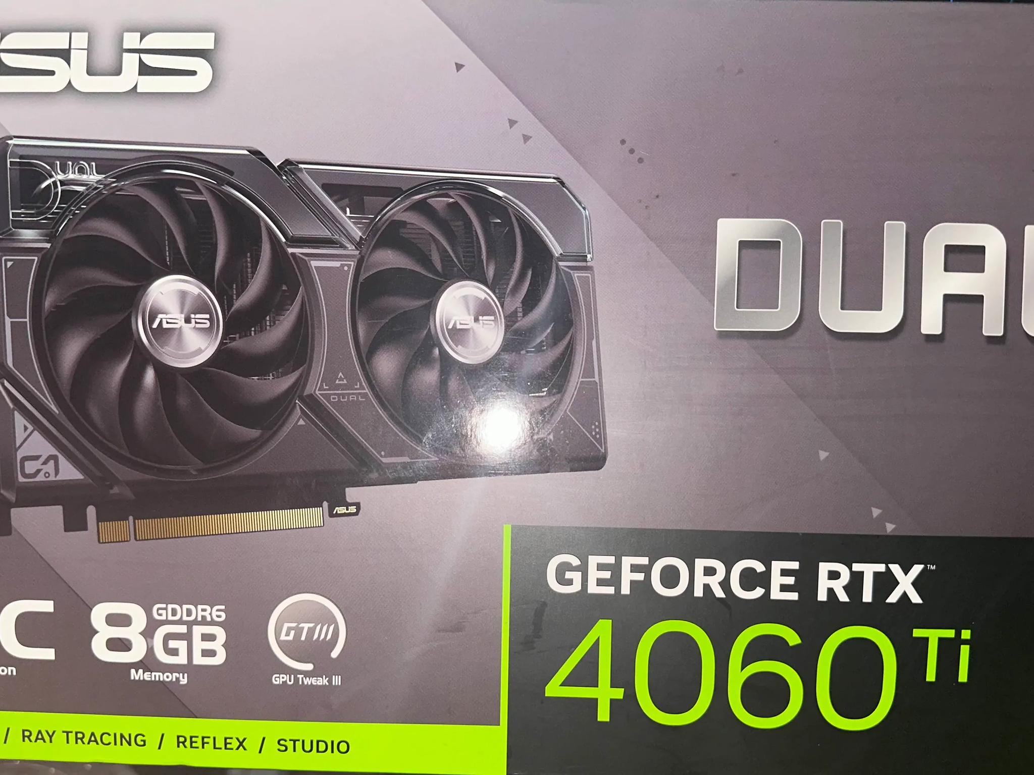 Asus Dual 4060ti 8GB