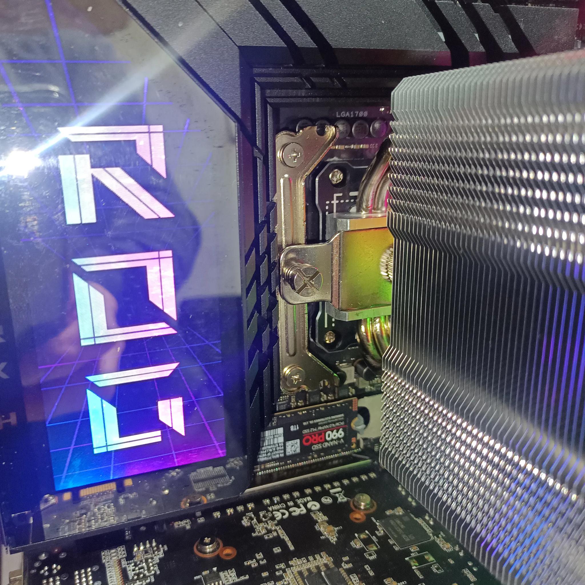 CYBER DEAL !! SWEET COMBO!!! Rog z790 Maximus Dark Hero w/ I7 14700k 32GB Ram, 1 TB M.2