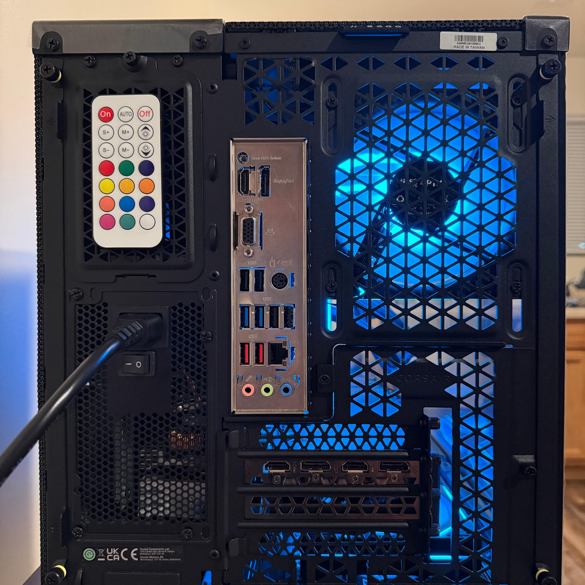 Custom 1440p RGB Gaming PC | Ryzen 5 7500f | RTX 3070 8gb | 32gb DDR5 | 1 TB SSD